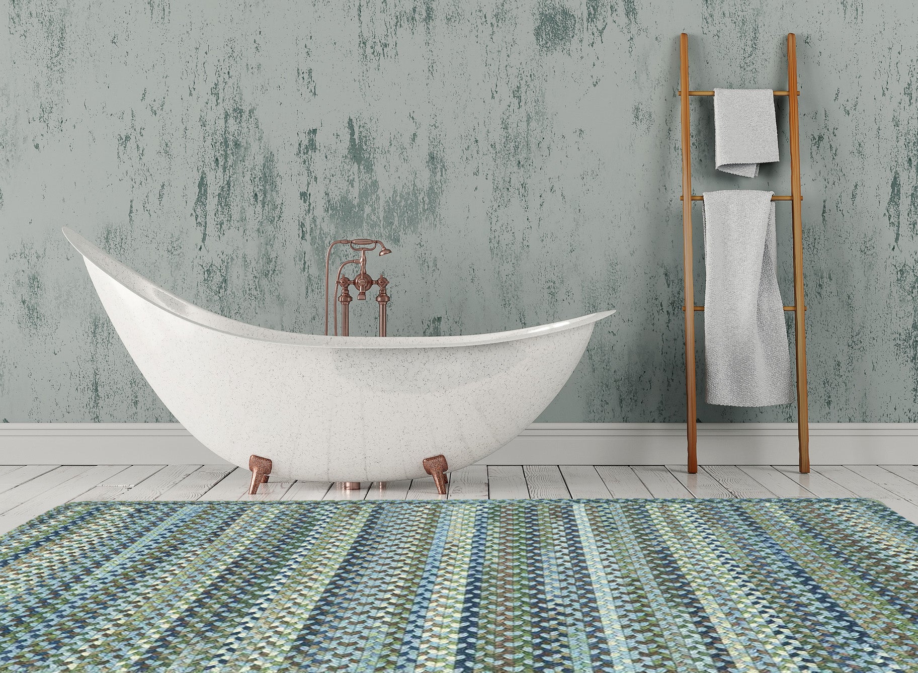 The versatility of braided rugs, ideas for every room!