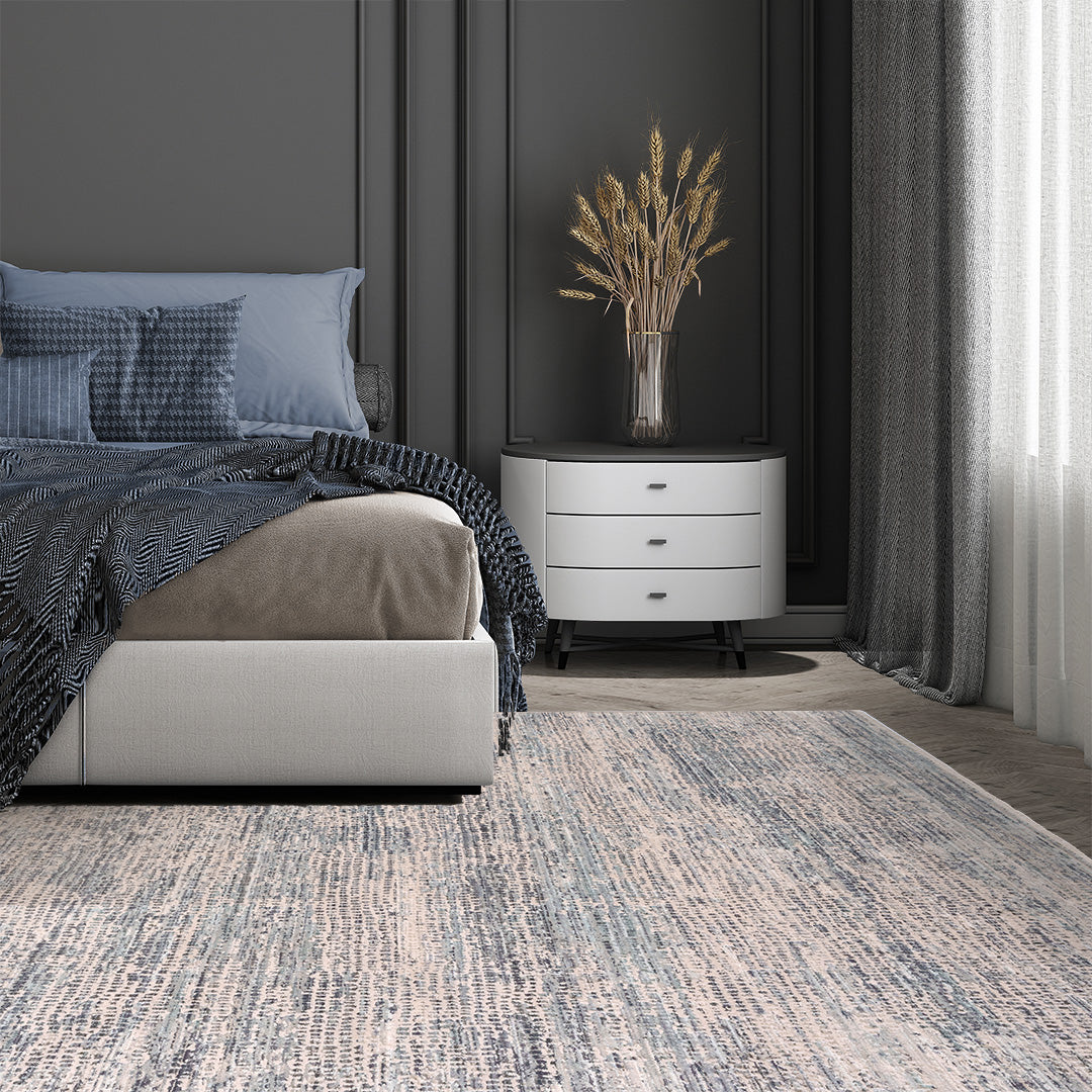 contemoprary bedroom with zenith fossil