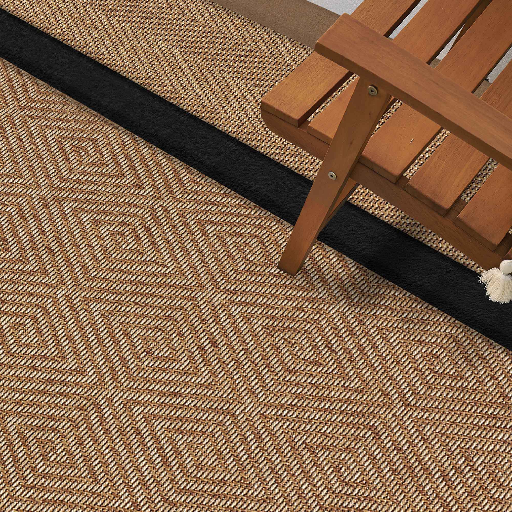 lslamorada diamond rug with chair