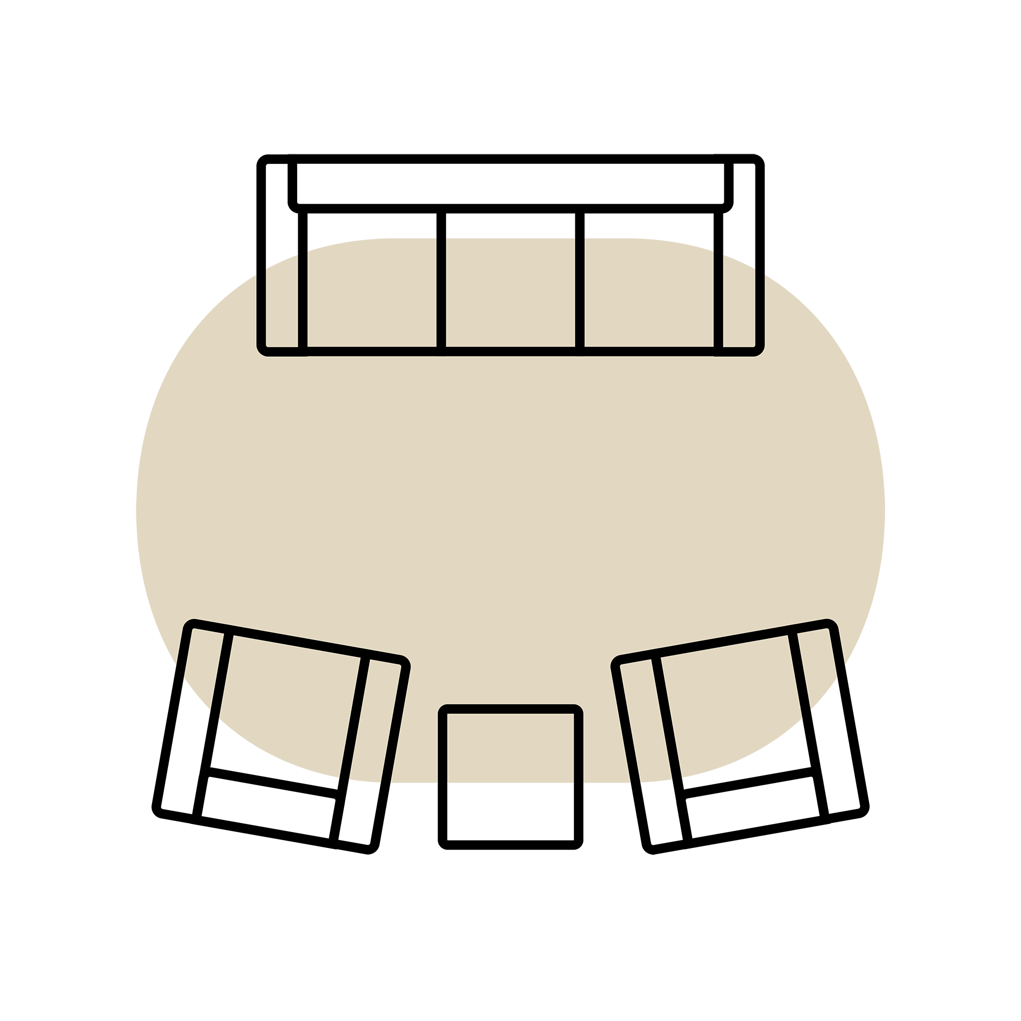 living room oval rug