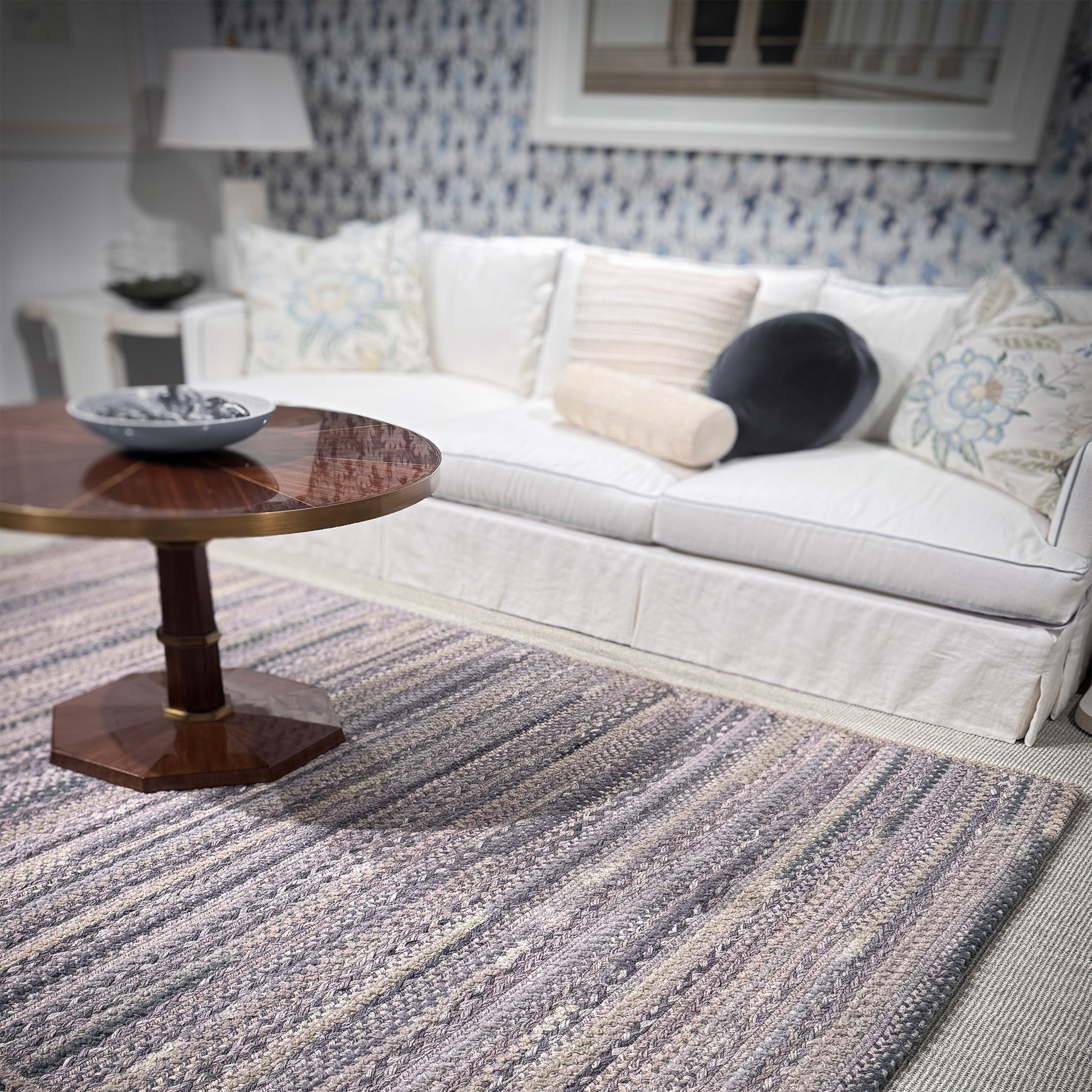 Bayview Granite Braided Rug Cross Sewn Rectangle image