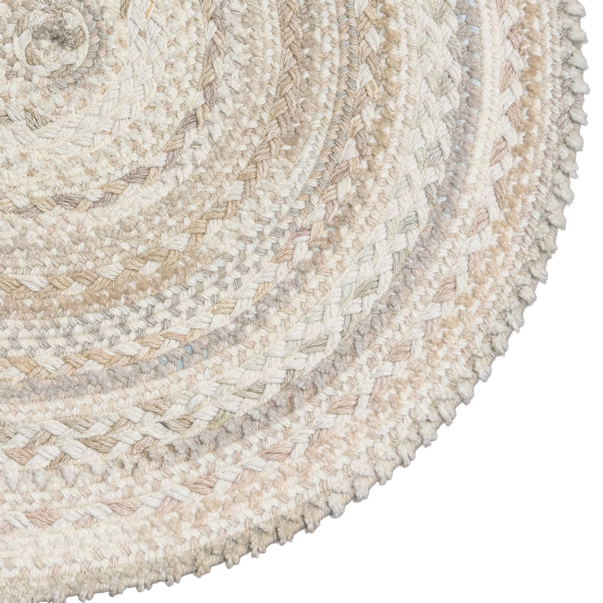 Bayview Linen Braided Rug Round image