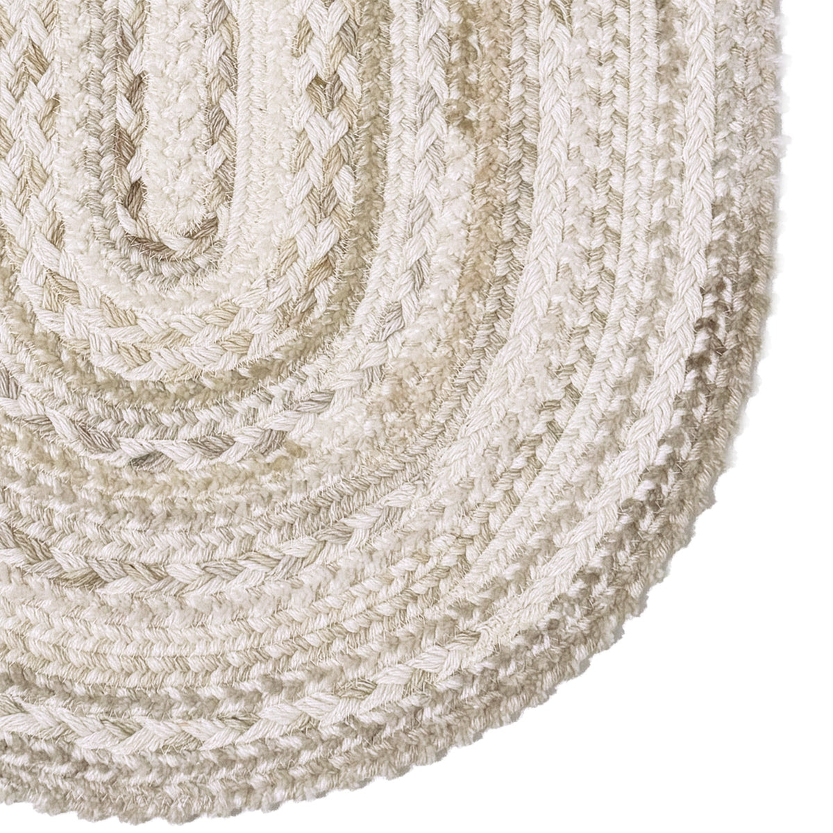 Bayview Linen Braided Rug Oval image