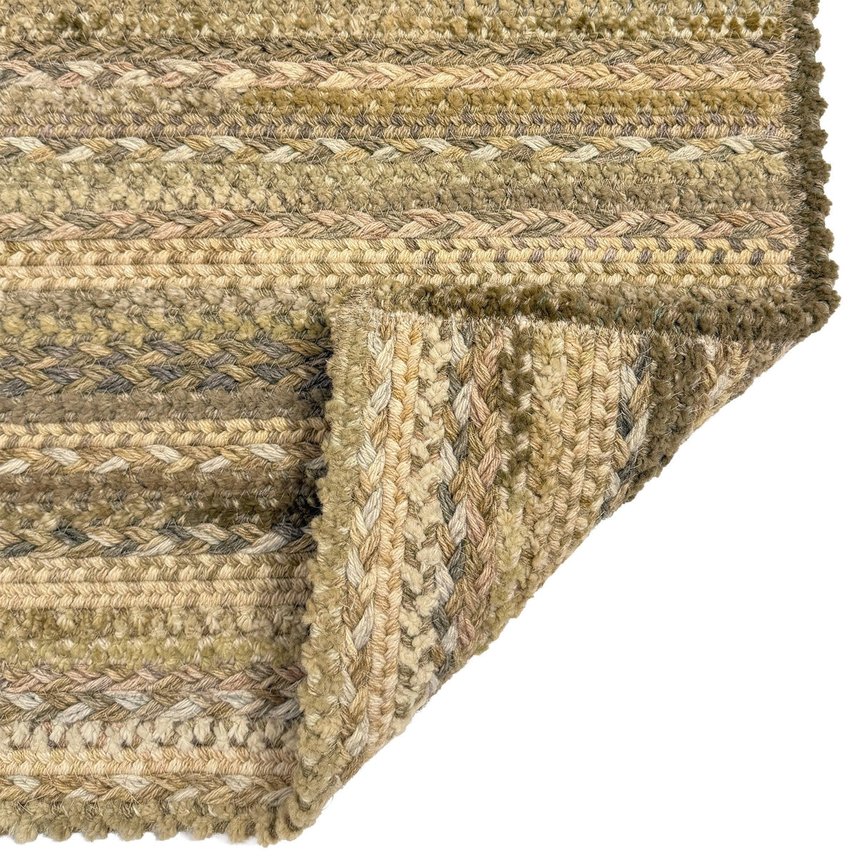 Bayview Neutral Braided Rug Cross Sewn Rectangle image