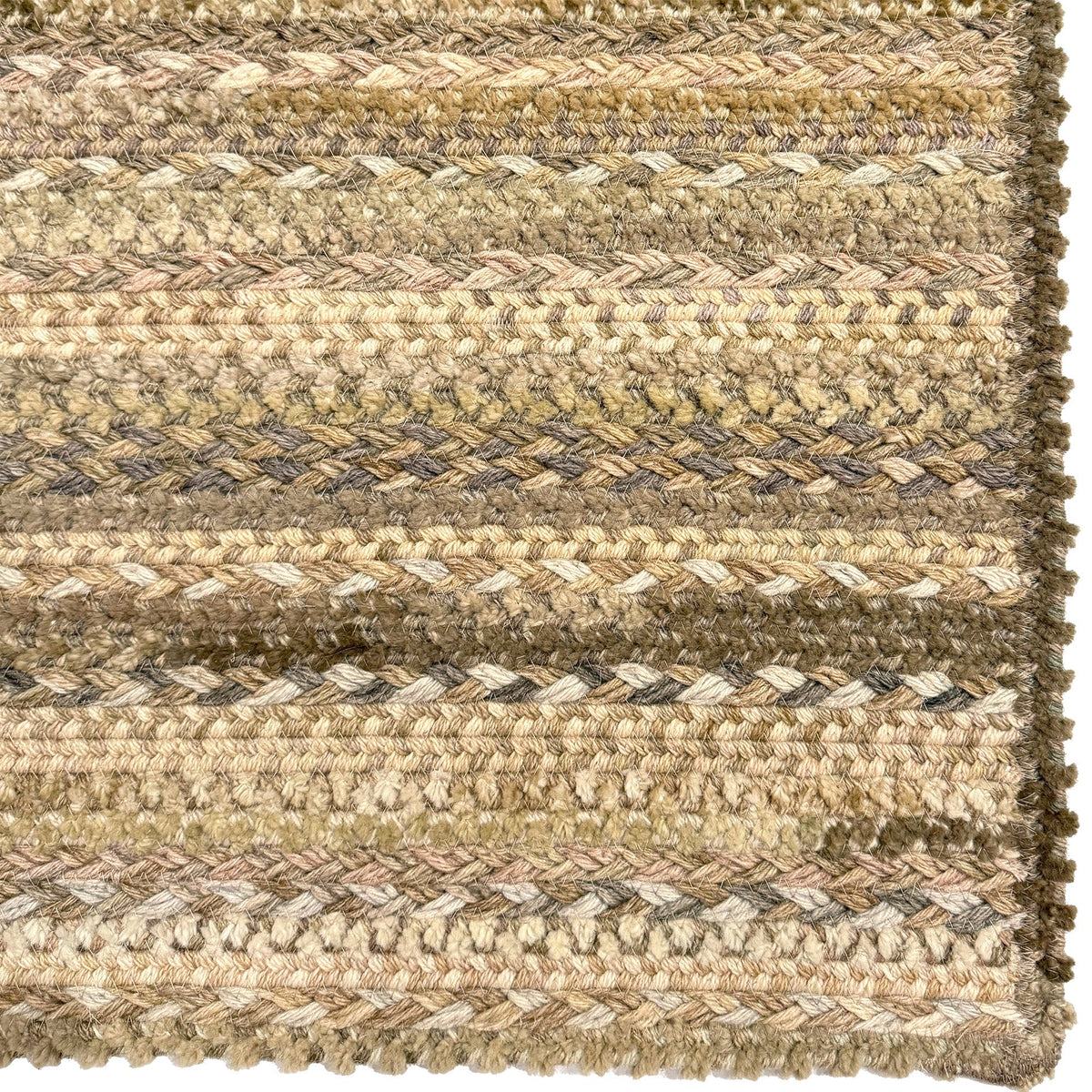 Bayview Neutral Braided Rug Cross Sewn Rectangle image