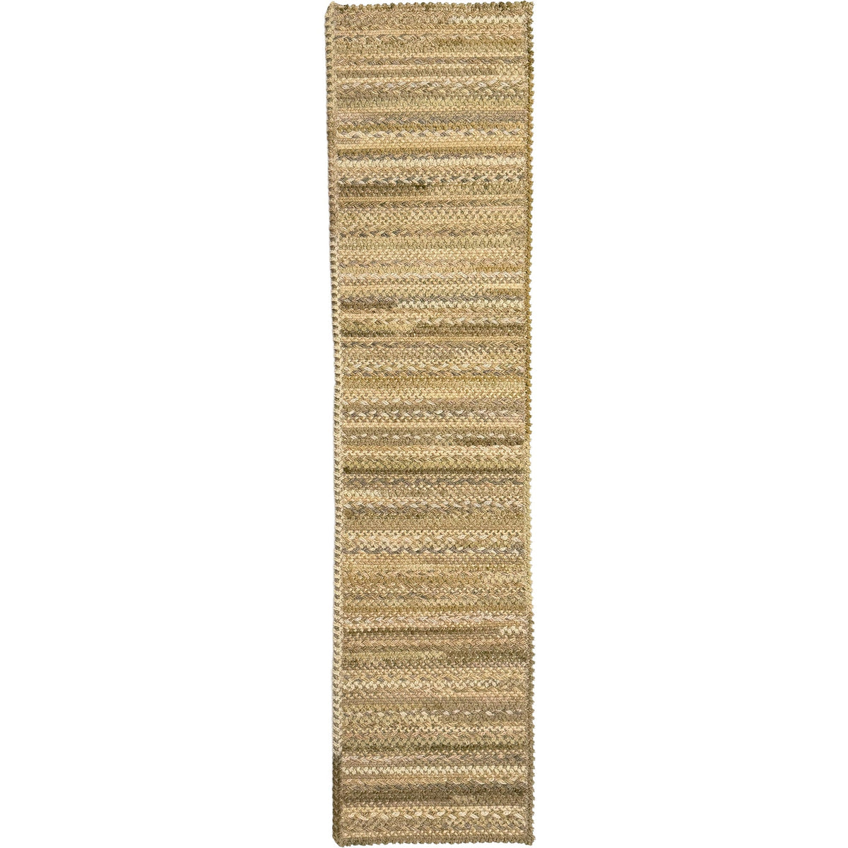 Bayview Neutral Braided Rug Cross Sewn Rectangle image