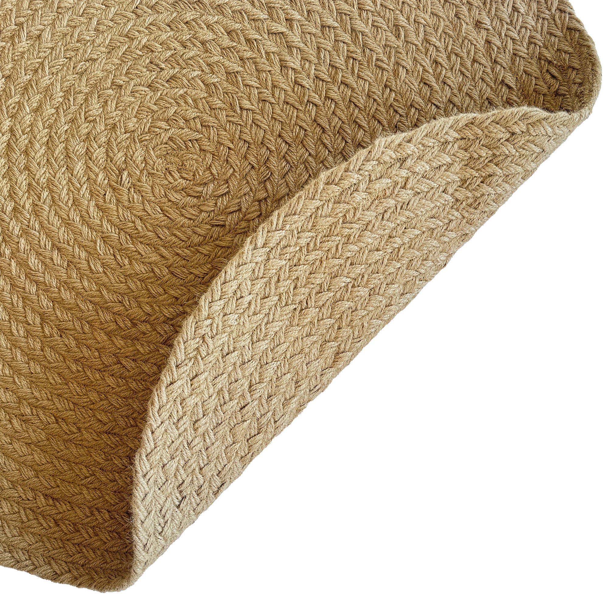 Terra Harvest Natural Braided Rug Round image
