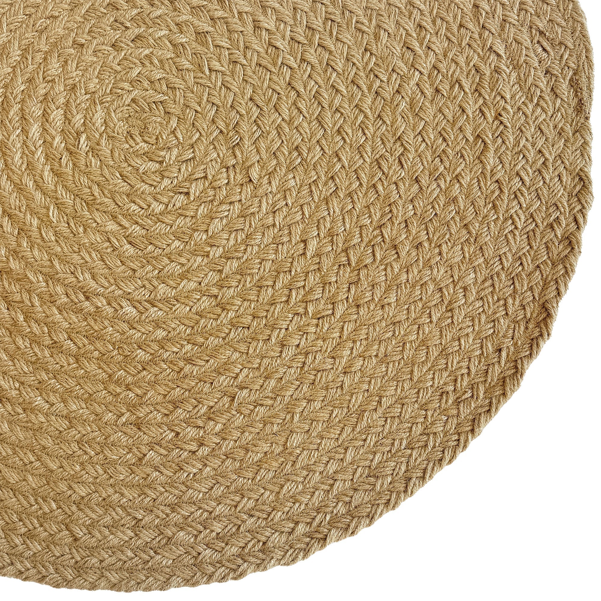 Terra Harvest Natural Braided Rug Round image