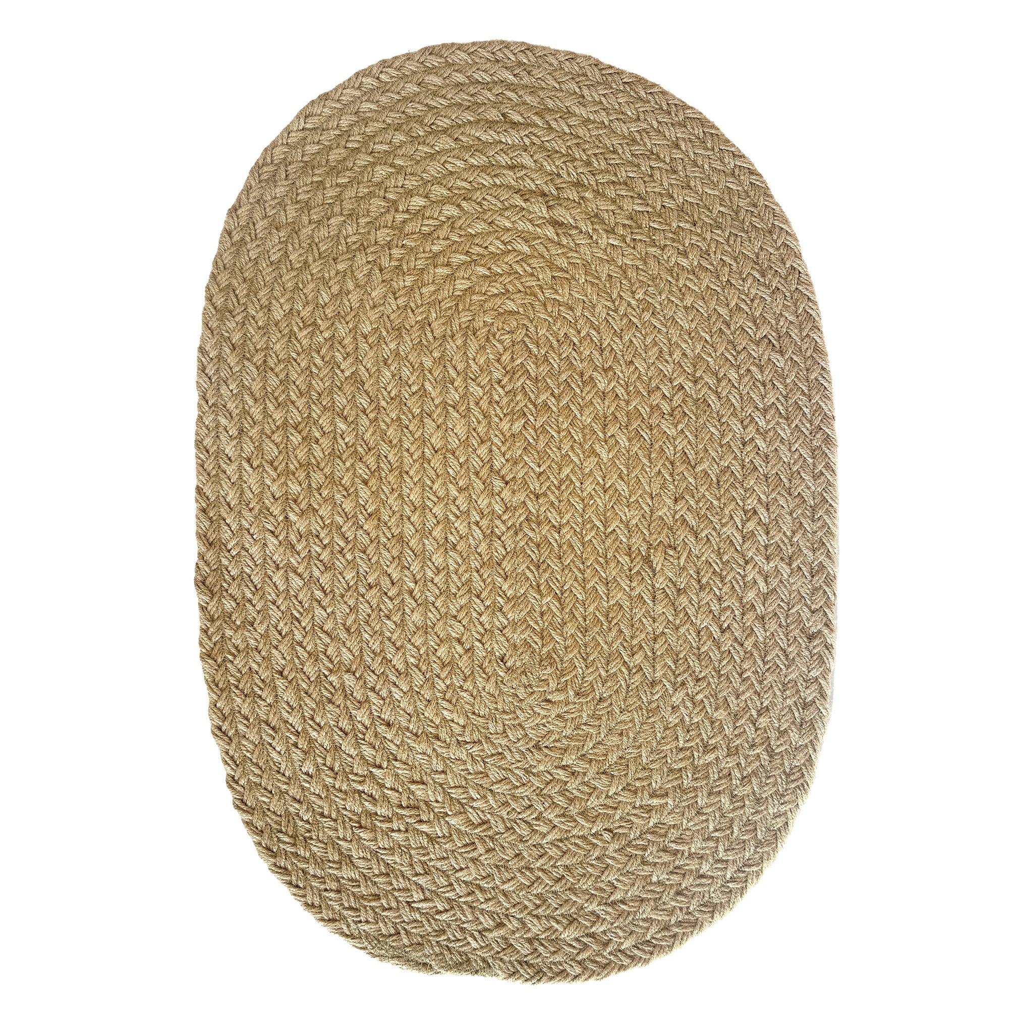 Terra Harvest Natural Braided Rug Oval image