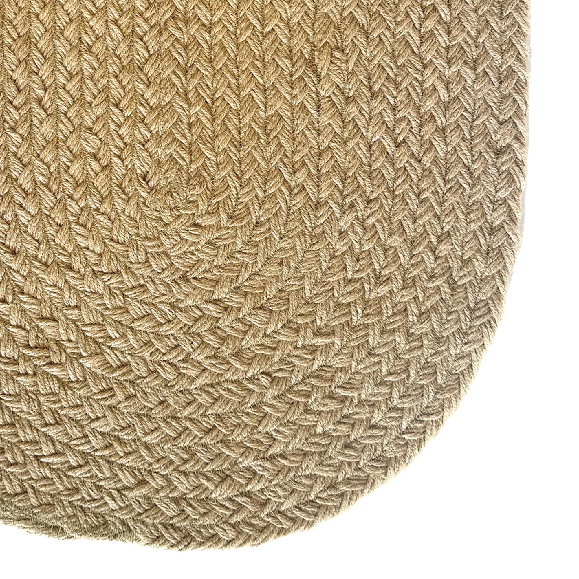 Terra Harvest Natural Braided Rug Oval image