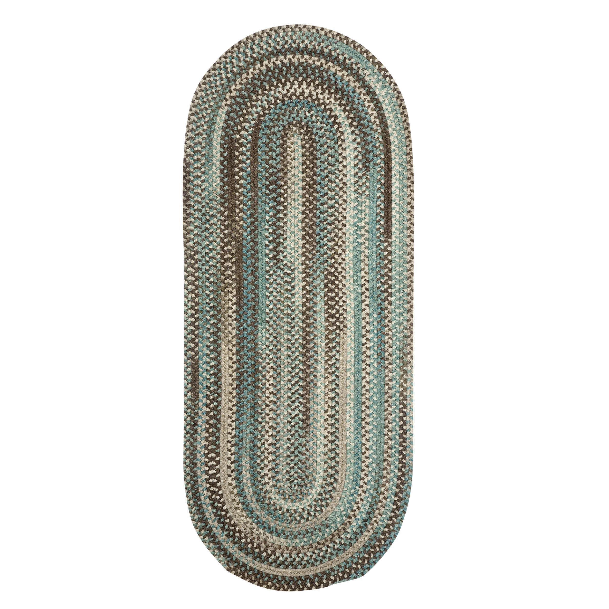 American Legacy Prairie Braided Rug Oval image