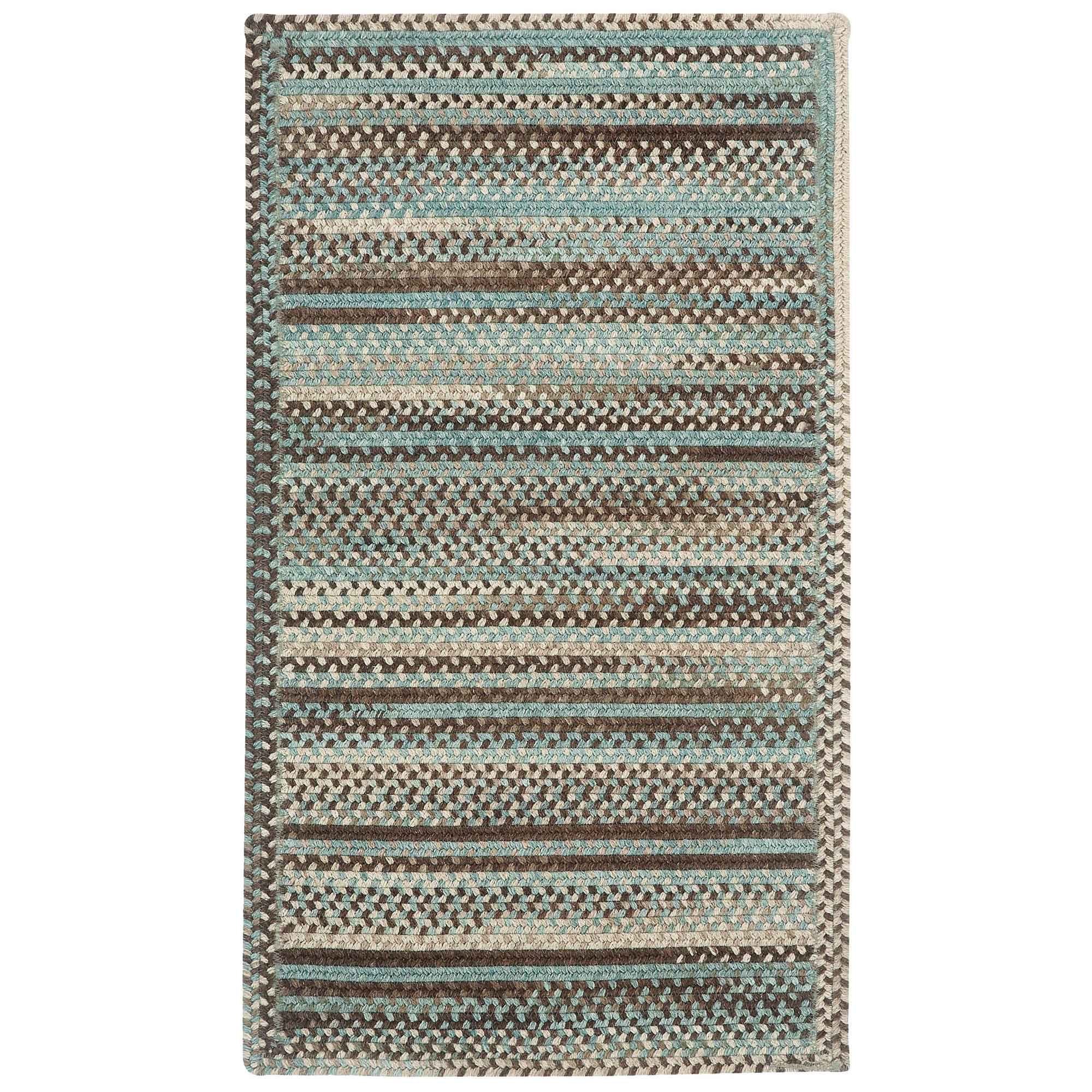 American Legacy Prairie Braided Rug Cross Sewn Rectangle image