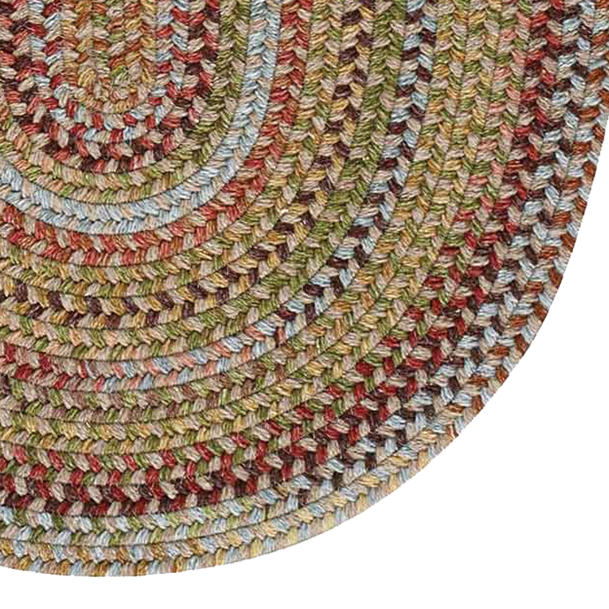 American Legacy Tuscan Braided Rug Oval image