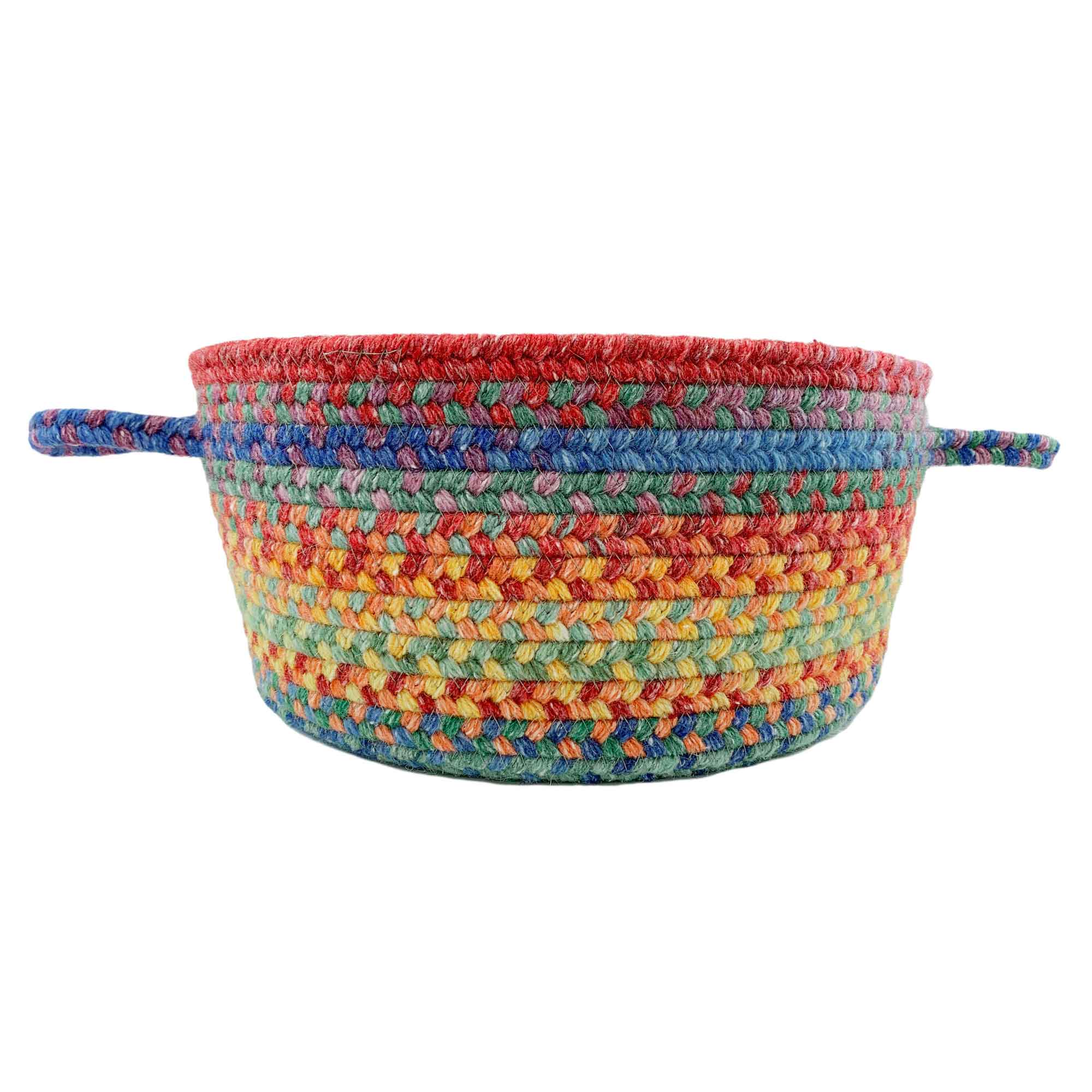 American Legacy Primary Multi Braided Rug Basket image