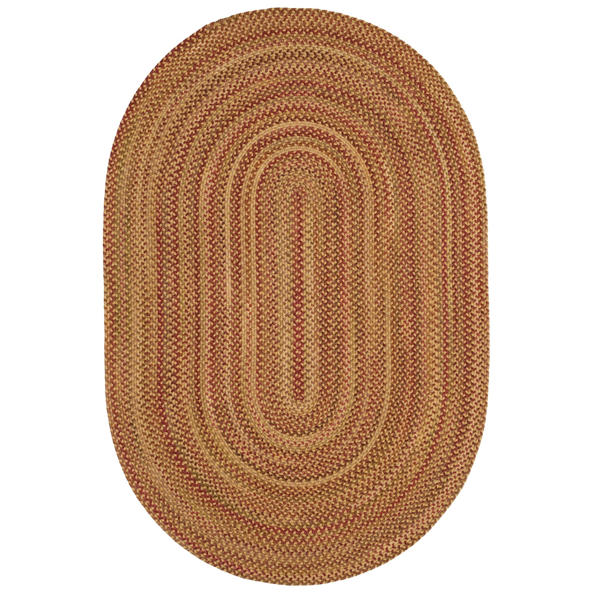 capel american classic fishing lure wool rug American Classic Harvest Gold Oval / 9' x 12'