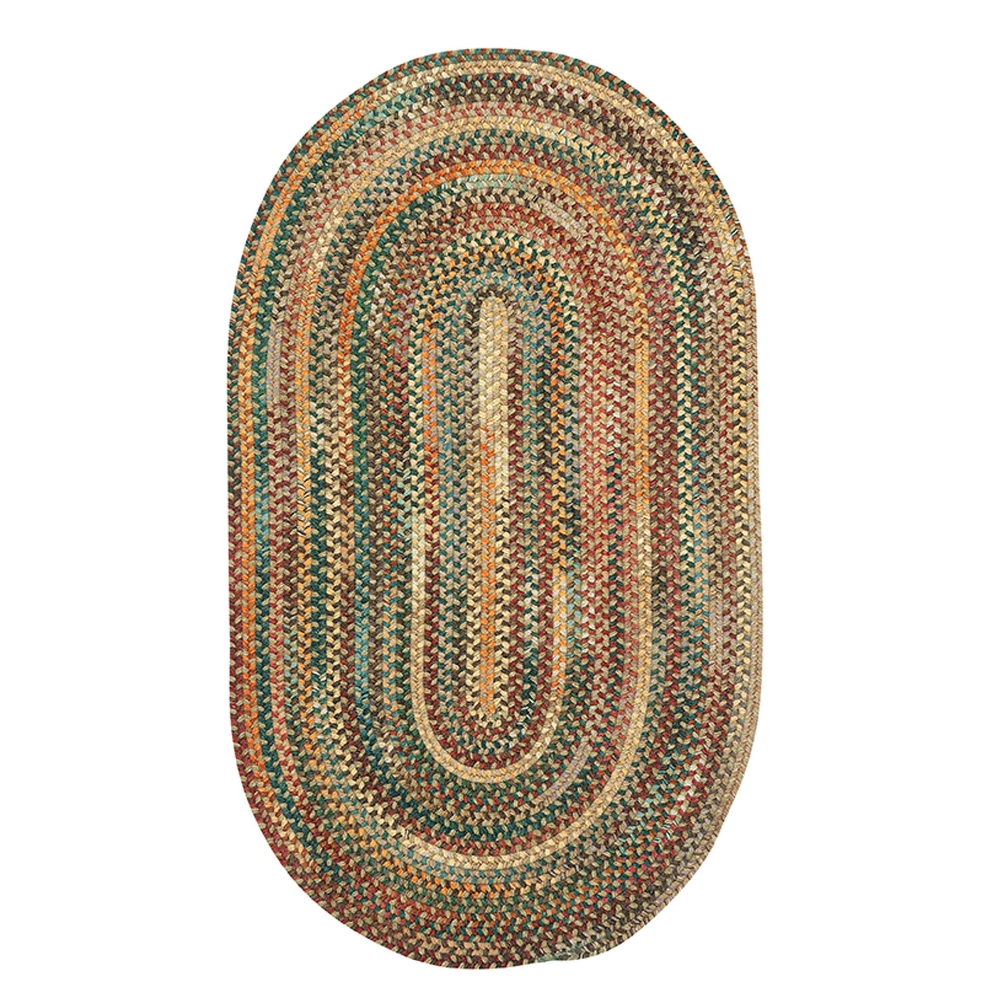 capel american classic fishing lure wool rug American Classic Tan Multi Oval / 24
