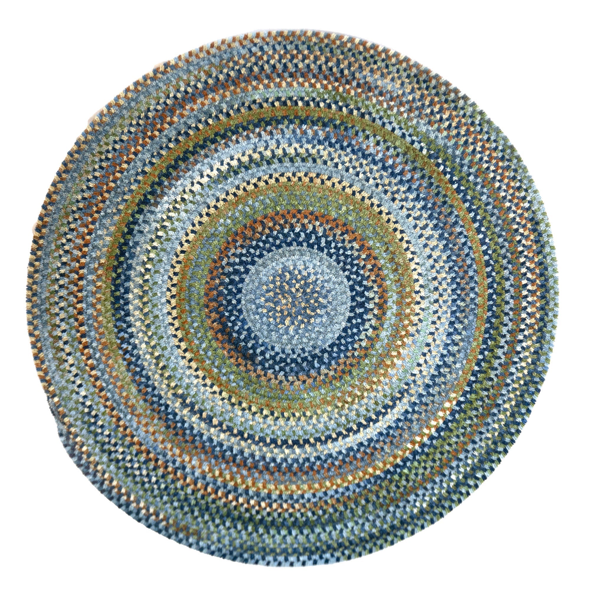 Cottonstone Ponds Edge Braided Rug Vertical Stripe Rectangle image