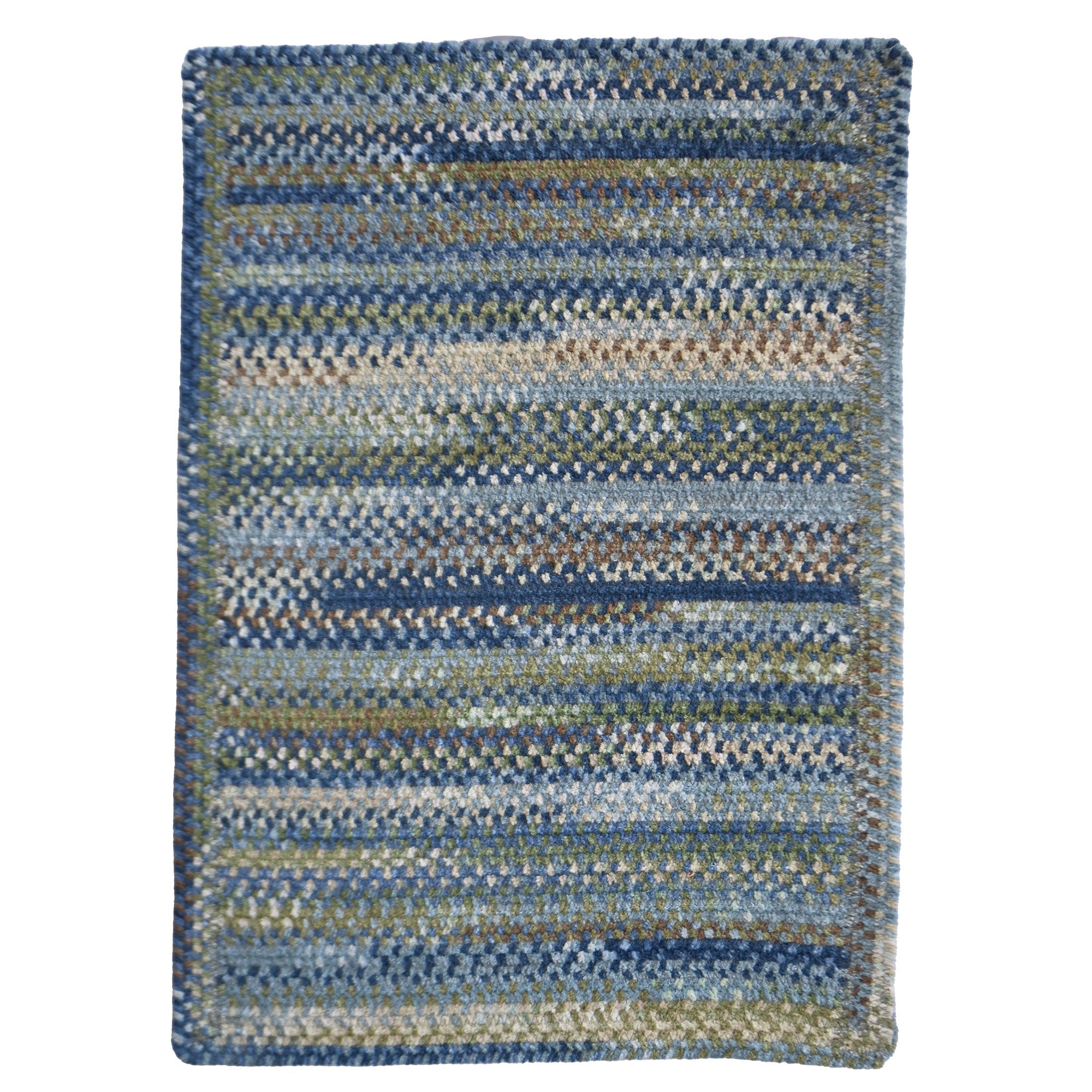 Cottonstone Ponds Edge Braided Rug Cross Sewn Rectangle image