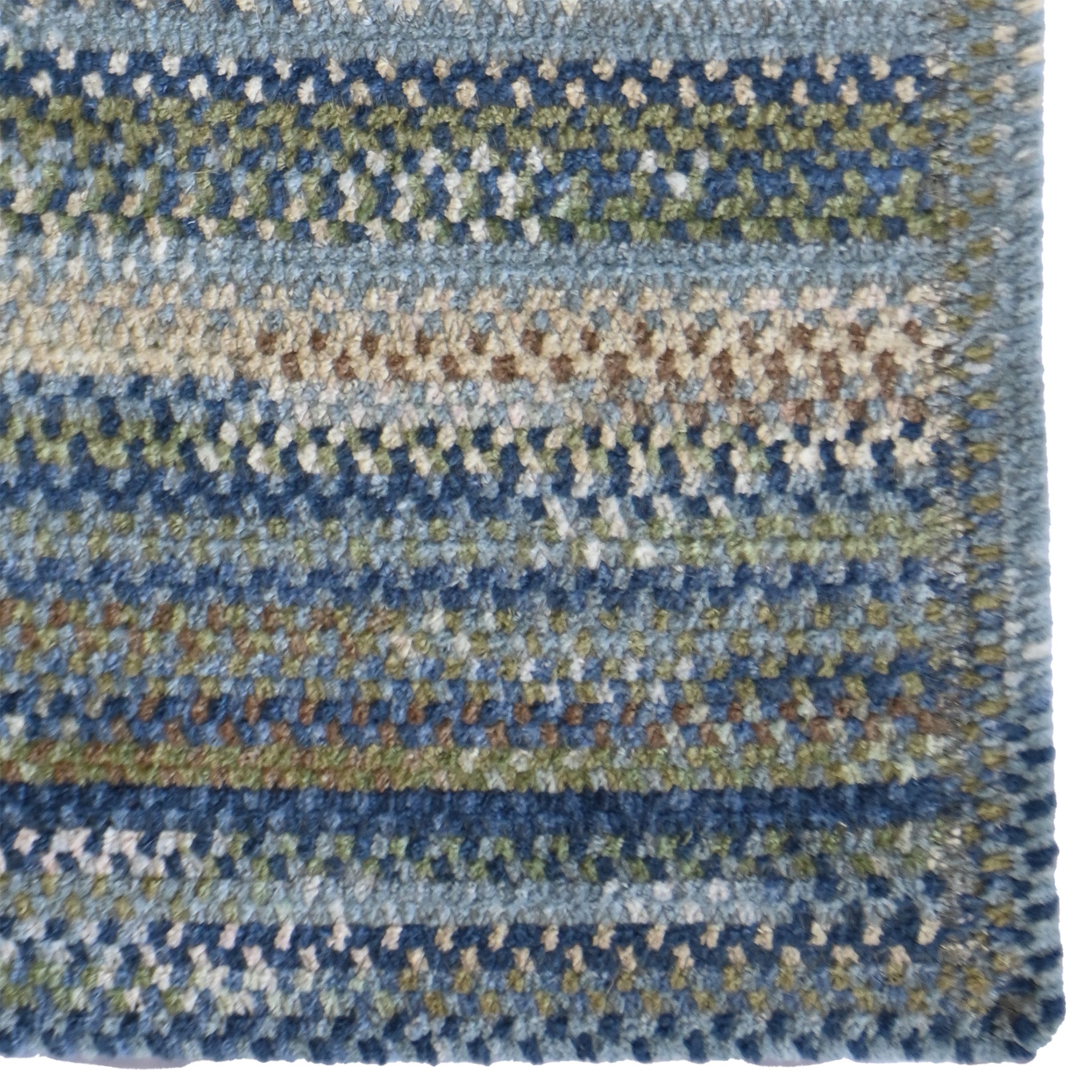 Cottonstone Ponds Edge Braided Rug Cross Sewn Rectangle image