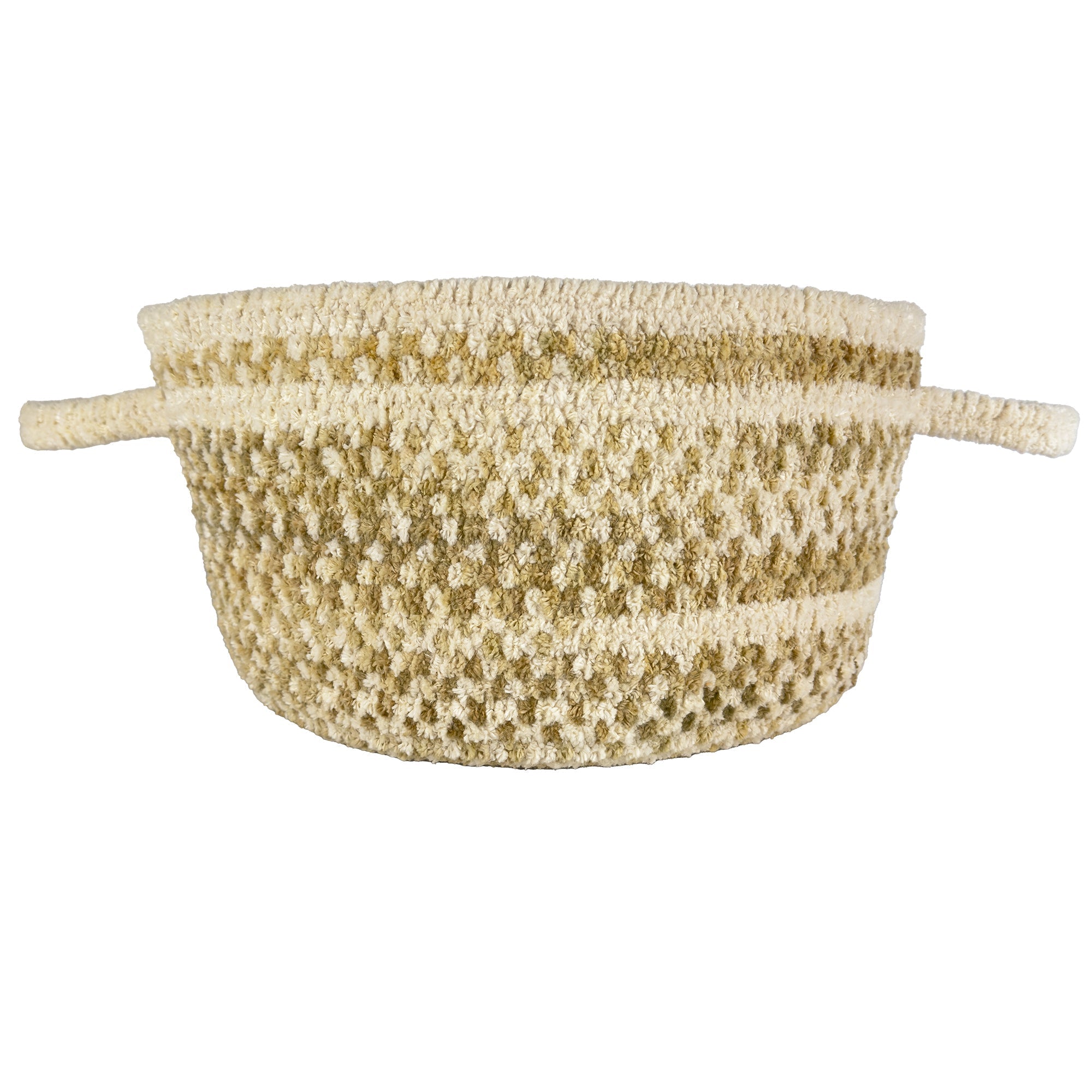 Cottonstone Feather Tan Braided Rug Basket image