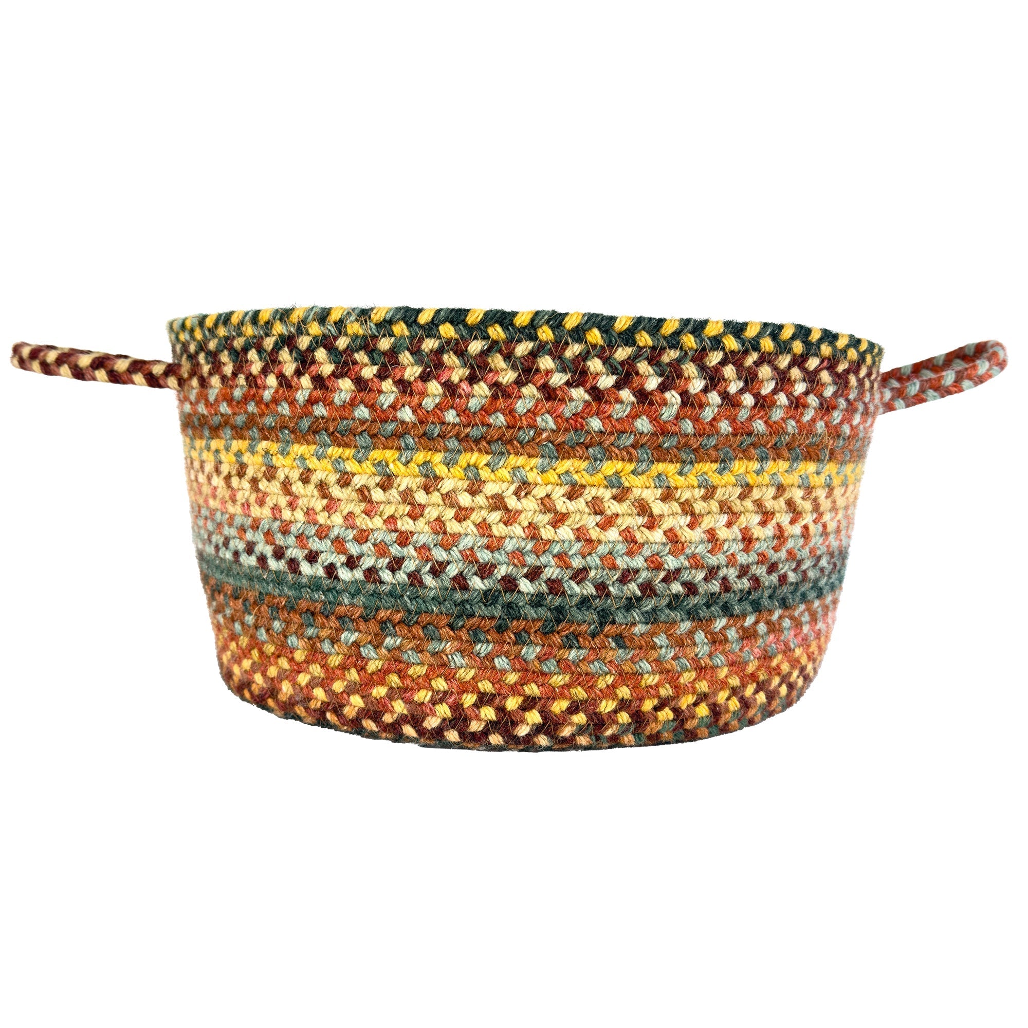 Uwharrie Ridge Autumn Braided Rug Basket image