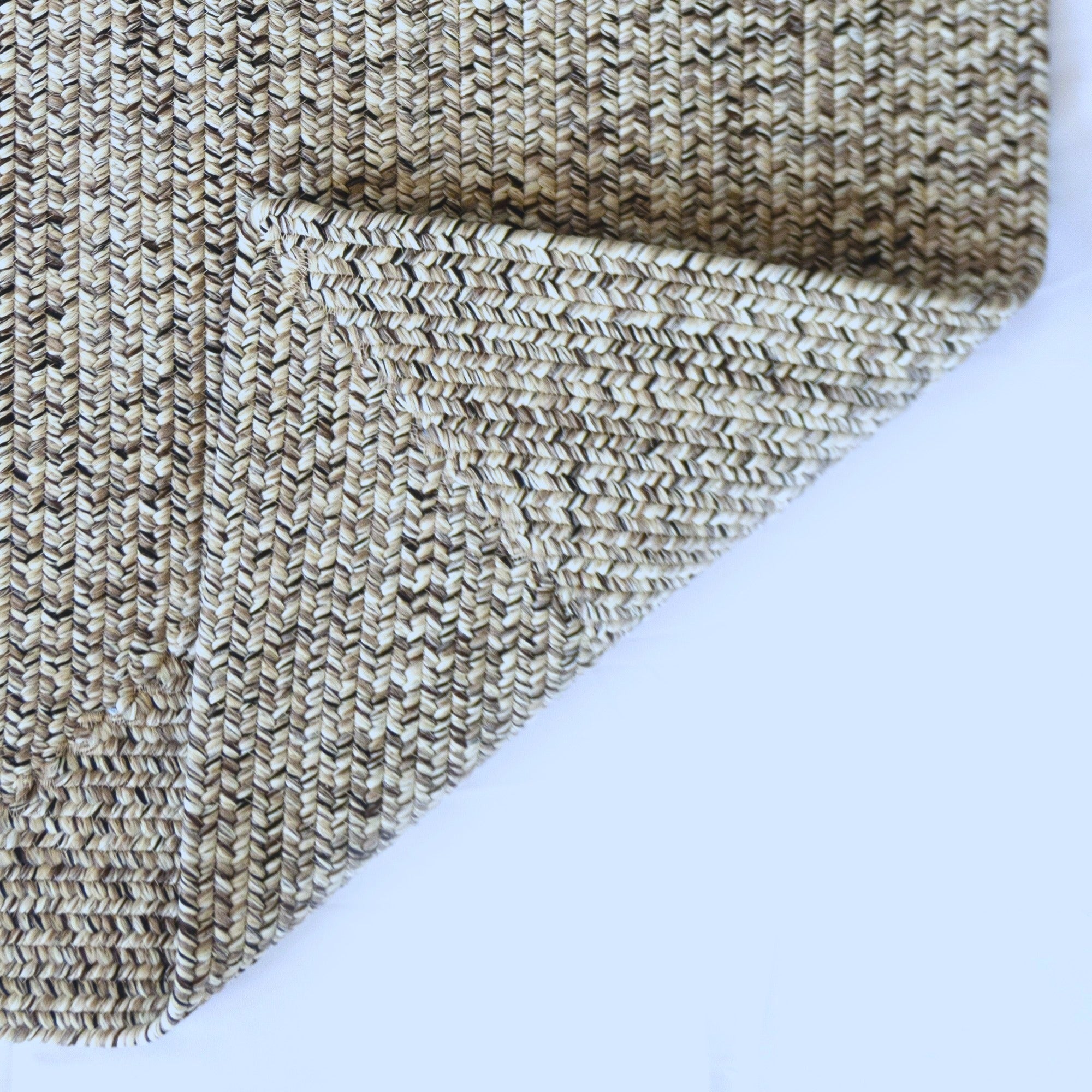 Dockside Driftwood Braided Rug Concentric Rectangle image