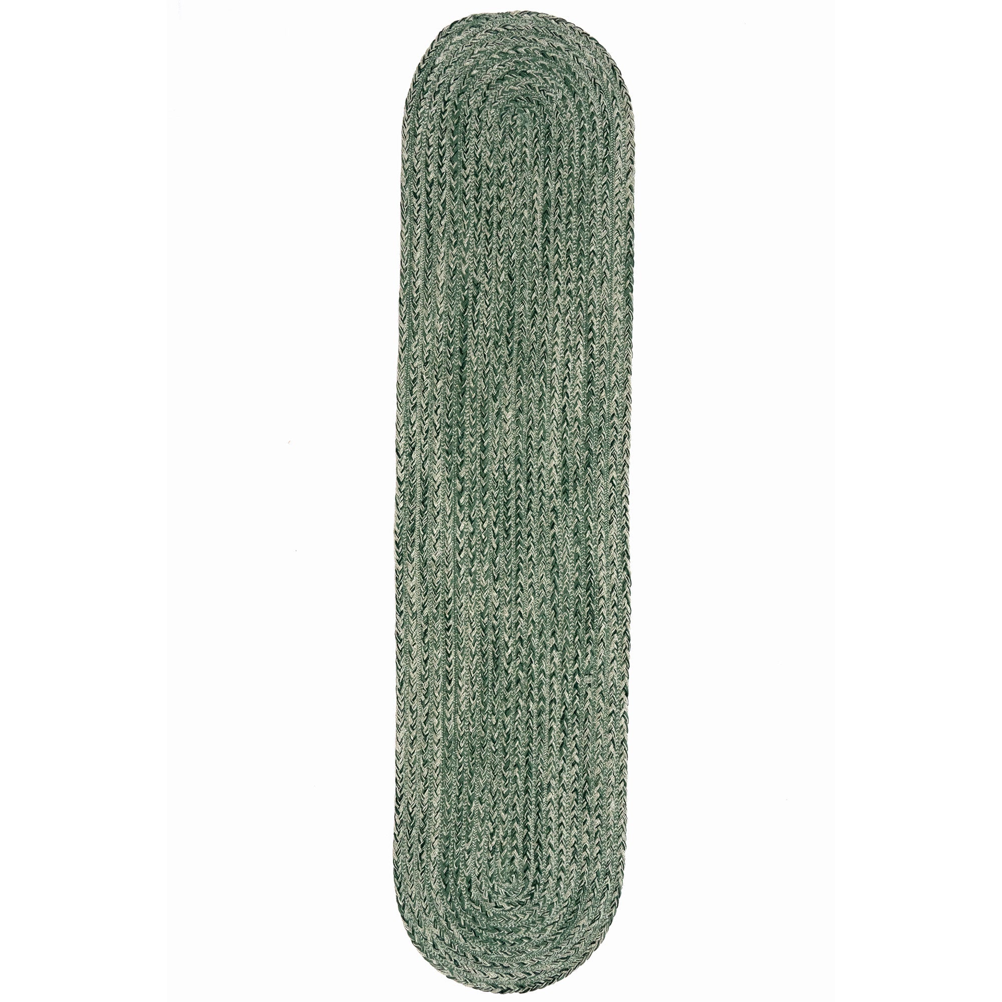 Down East Marsh Grass Braided Rug Oval Runner Silo image