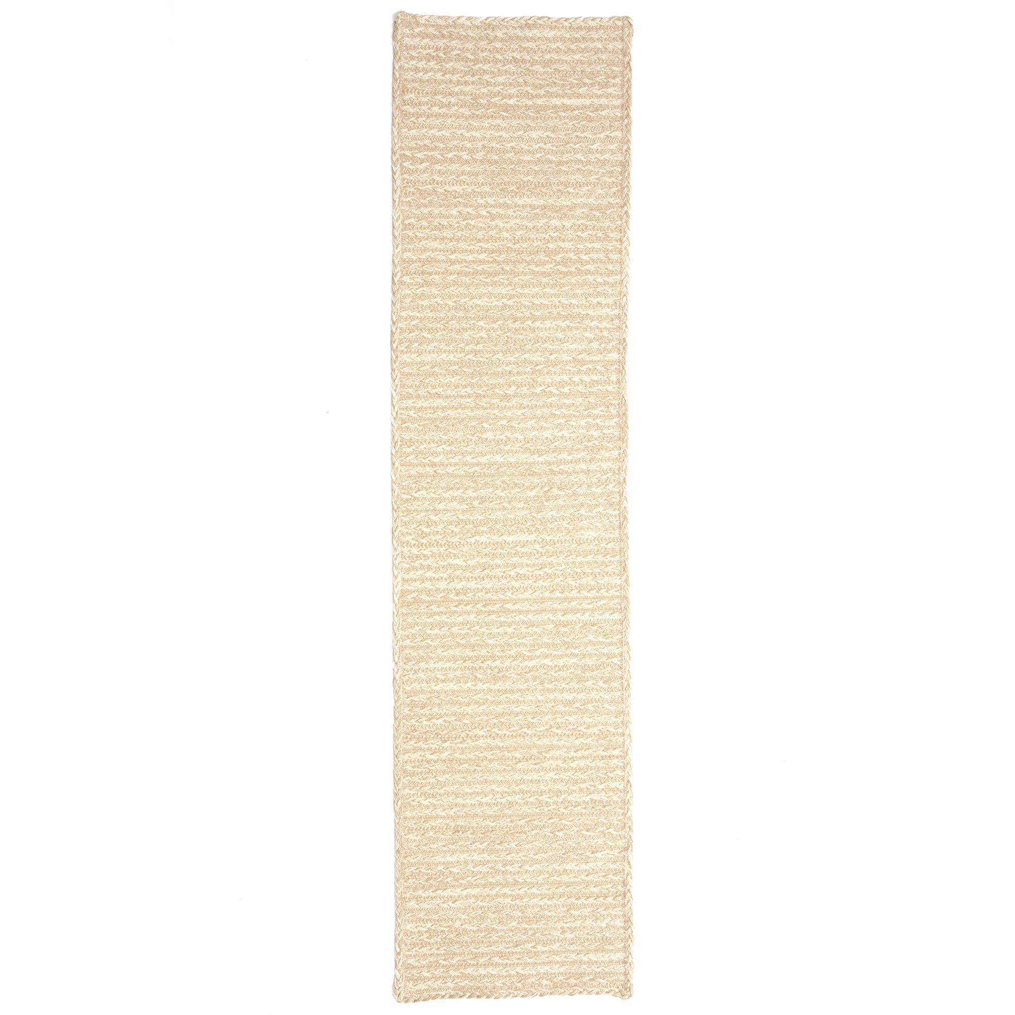 Down East Sand Dollar Braided Rug Cross-Sewn Runner Silo image