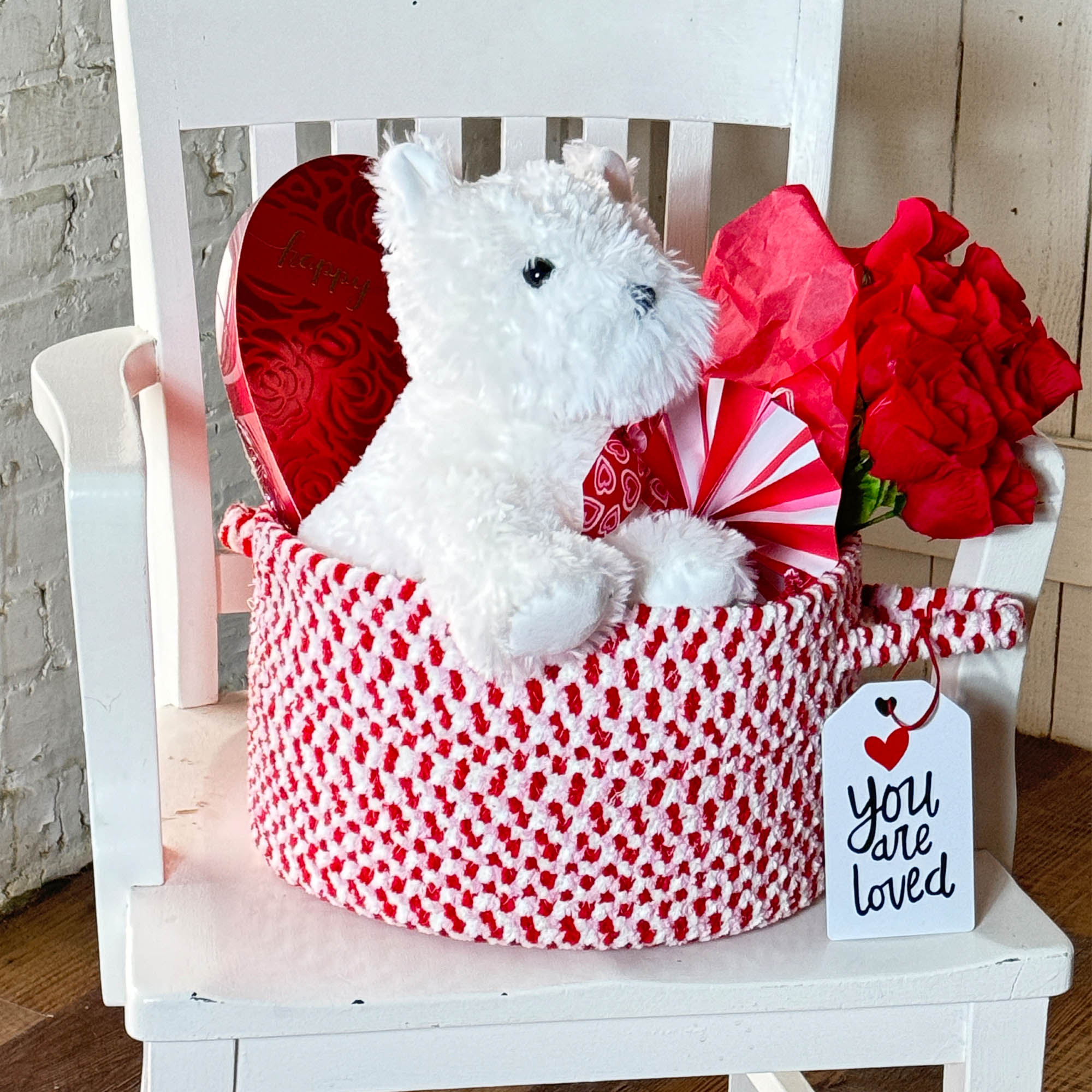 Happy Holidays Valentine Braided Rug
Basket image