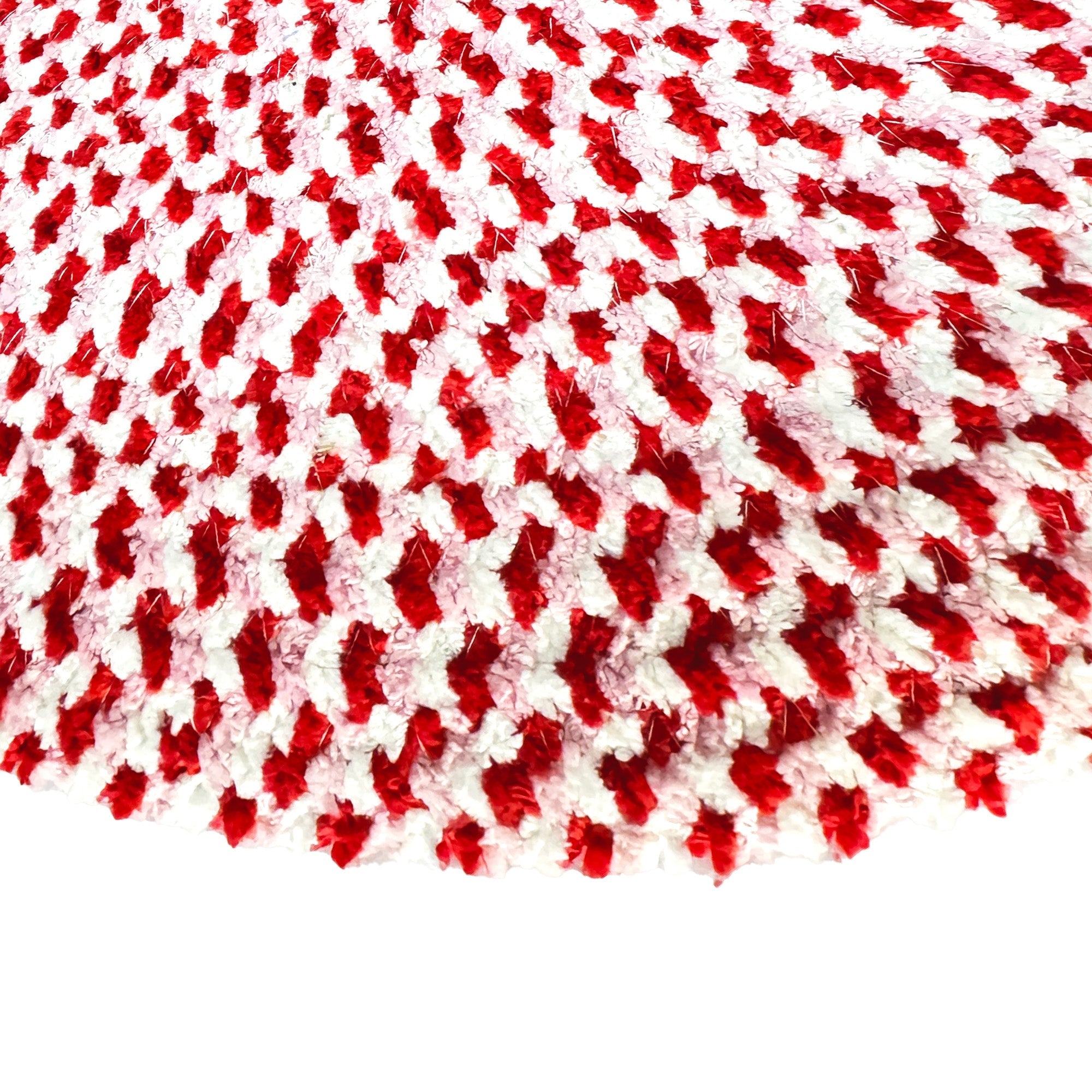 Happy Holidays-Valentine Valentine Braided Rug Heartshape image