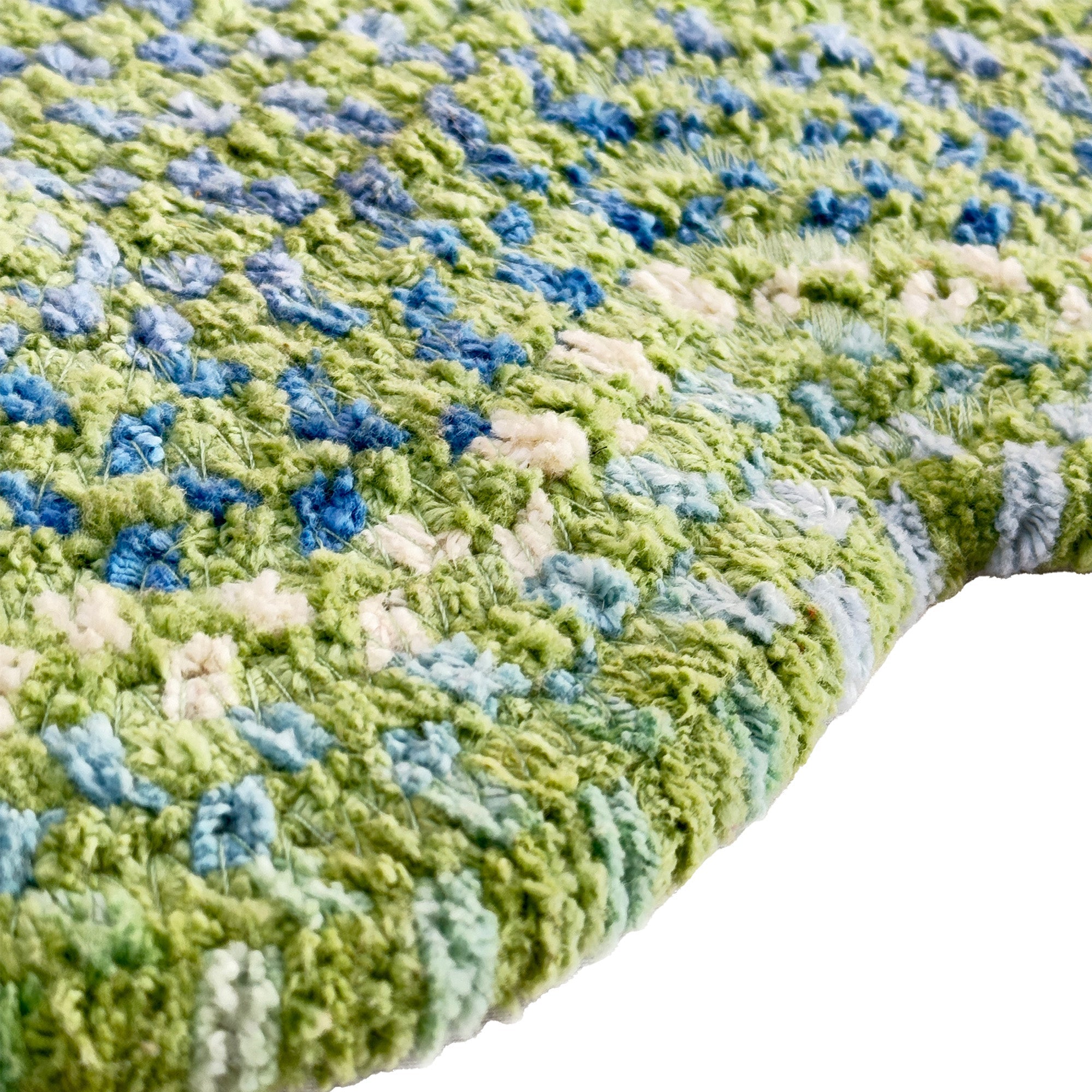 Happy Holidays-St. Patrick's Clover Braided Rug Wedge image