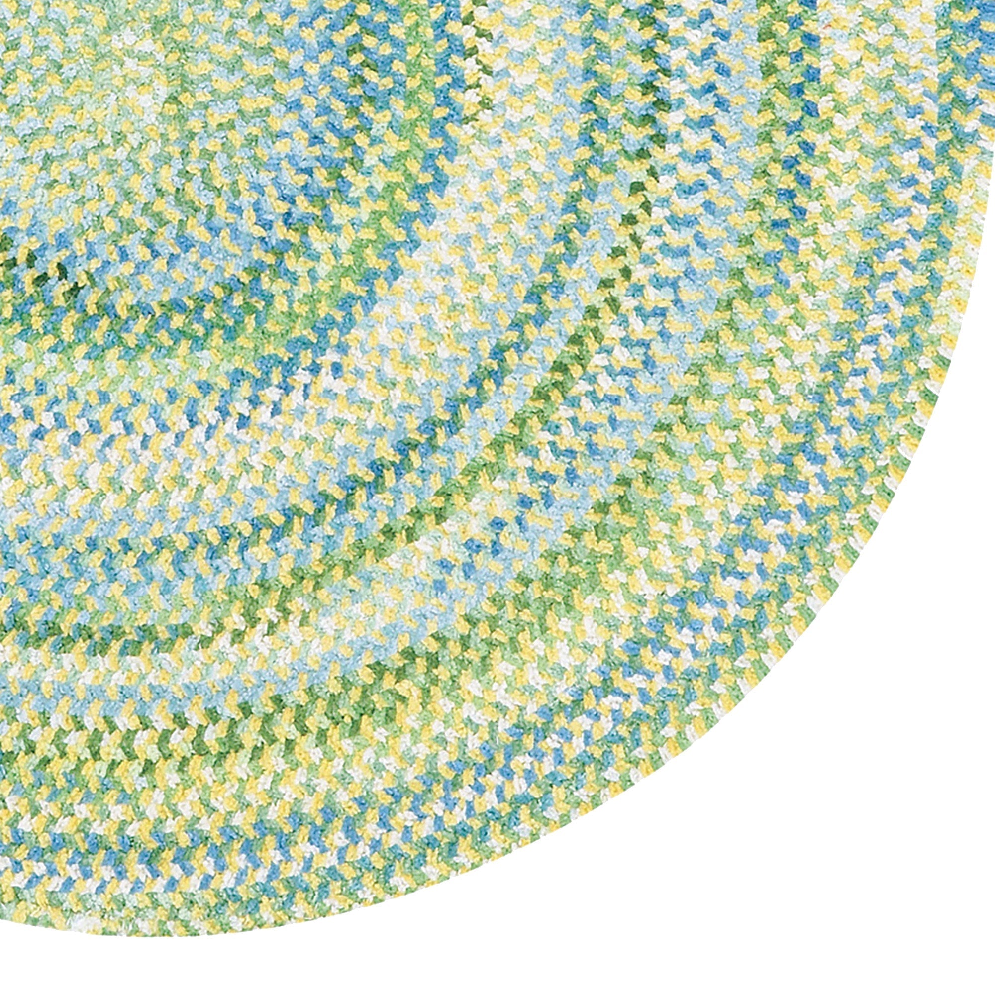 Sailor Boy Parrot Braided Rug Round image