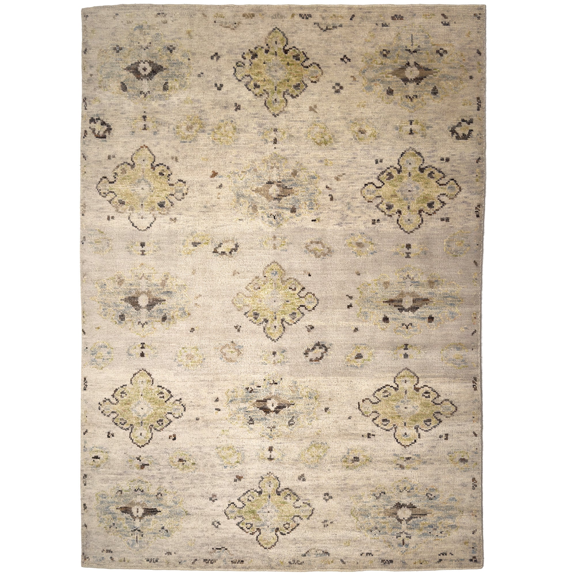 Vestige Ecru Hand Knotted Rug Rectangle image