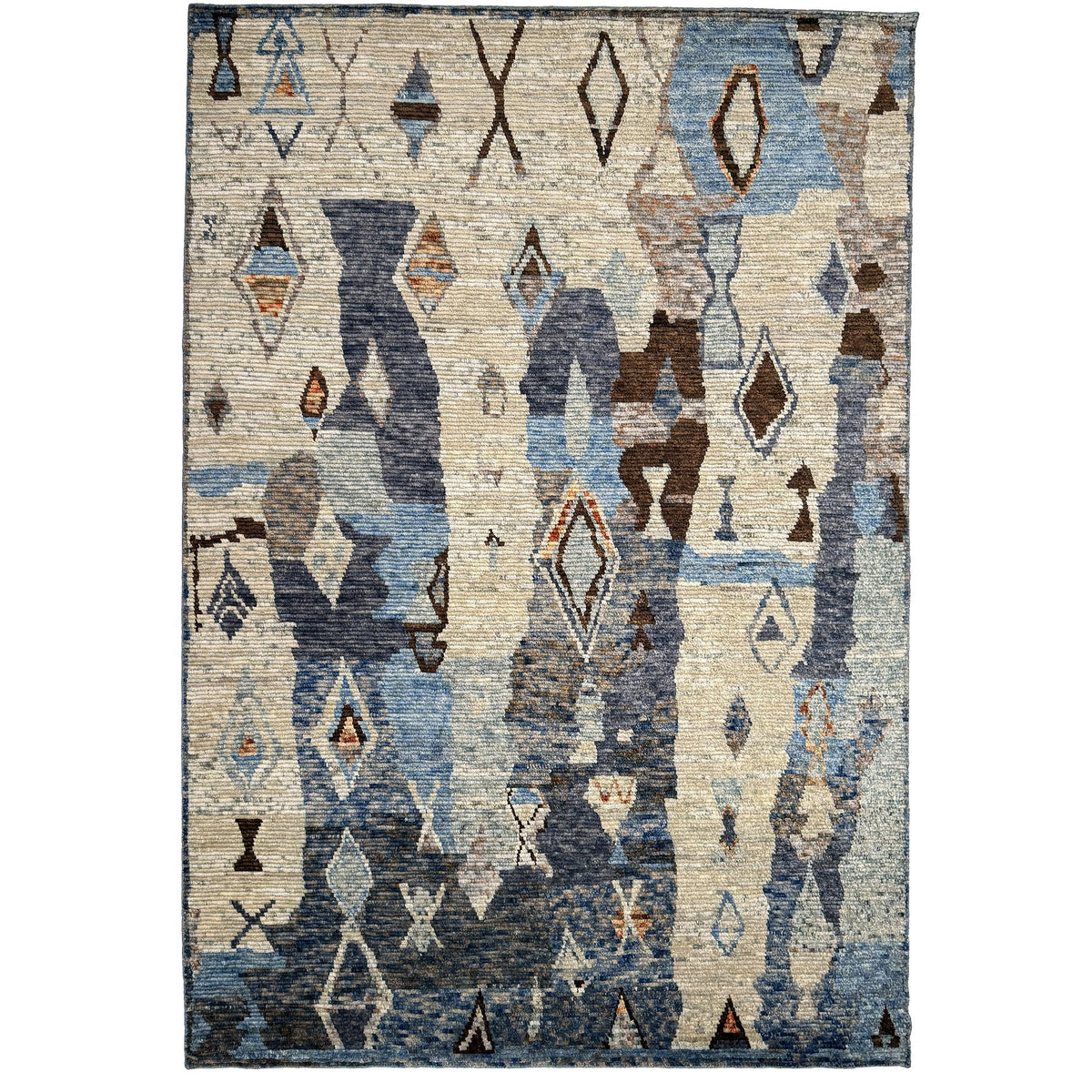 Atlas Baltic Sea Hand Knotted Rug Rectangle image