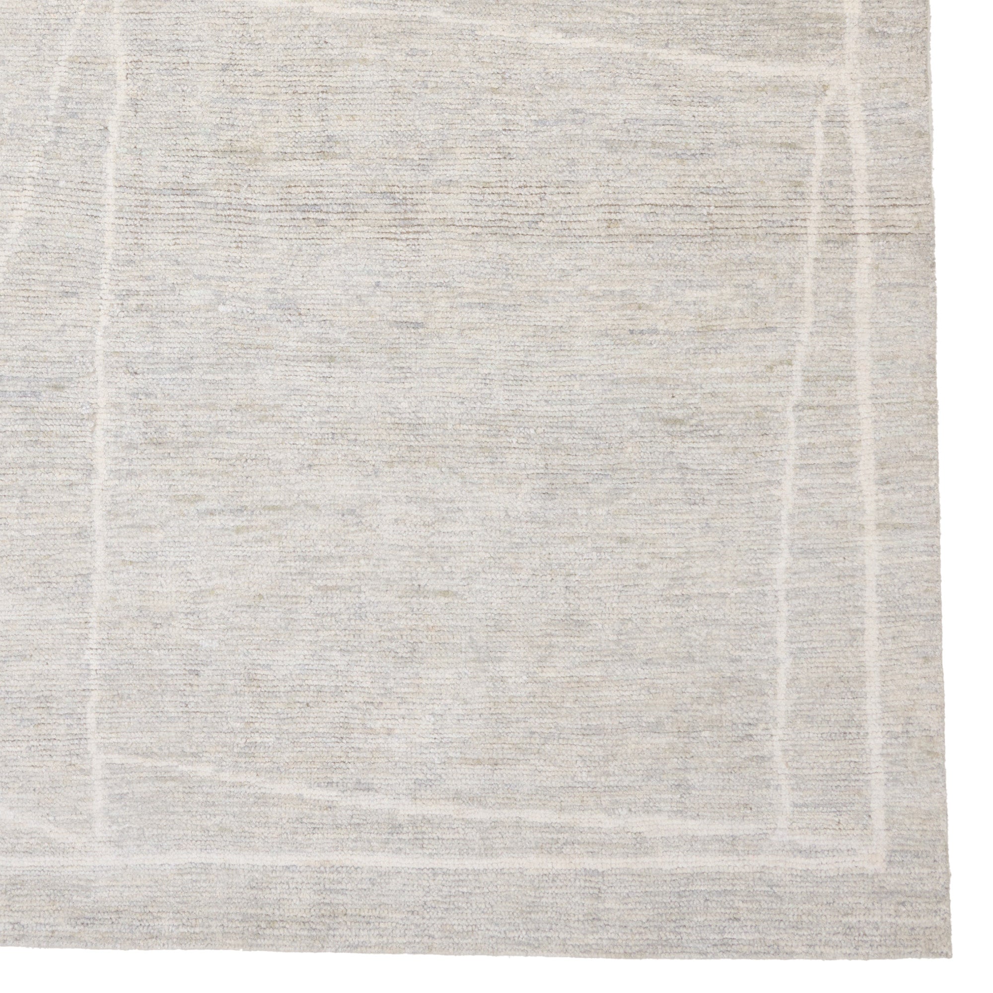 Graylen Grey Stone Hand Knotted Rug Rectangle image