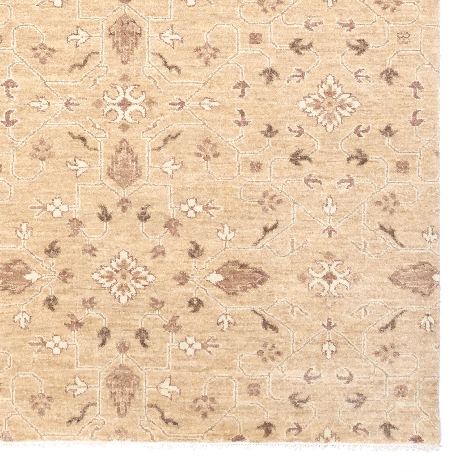 Ethereal Natural Hand Knotted Rug Rectangle image