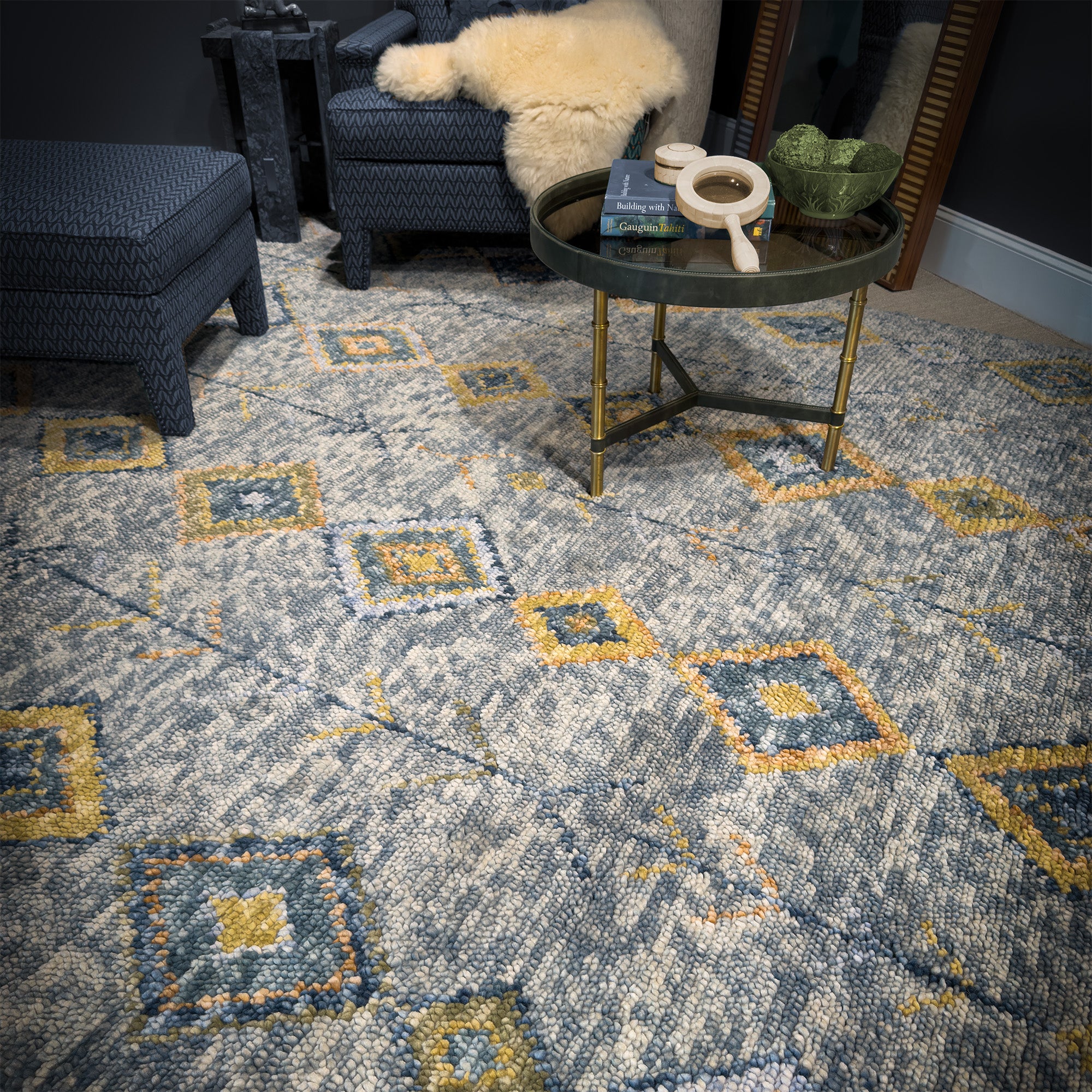 Casablanca Indigo Multi