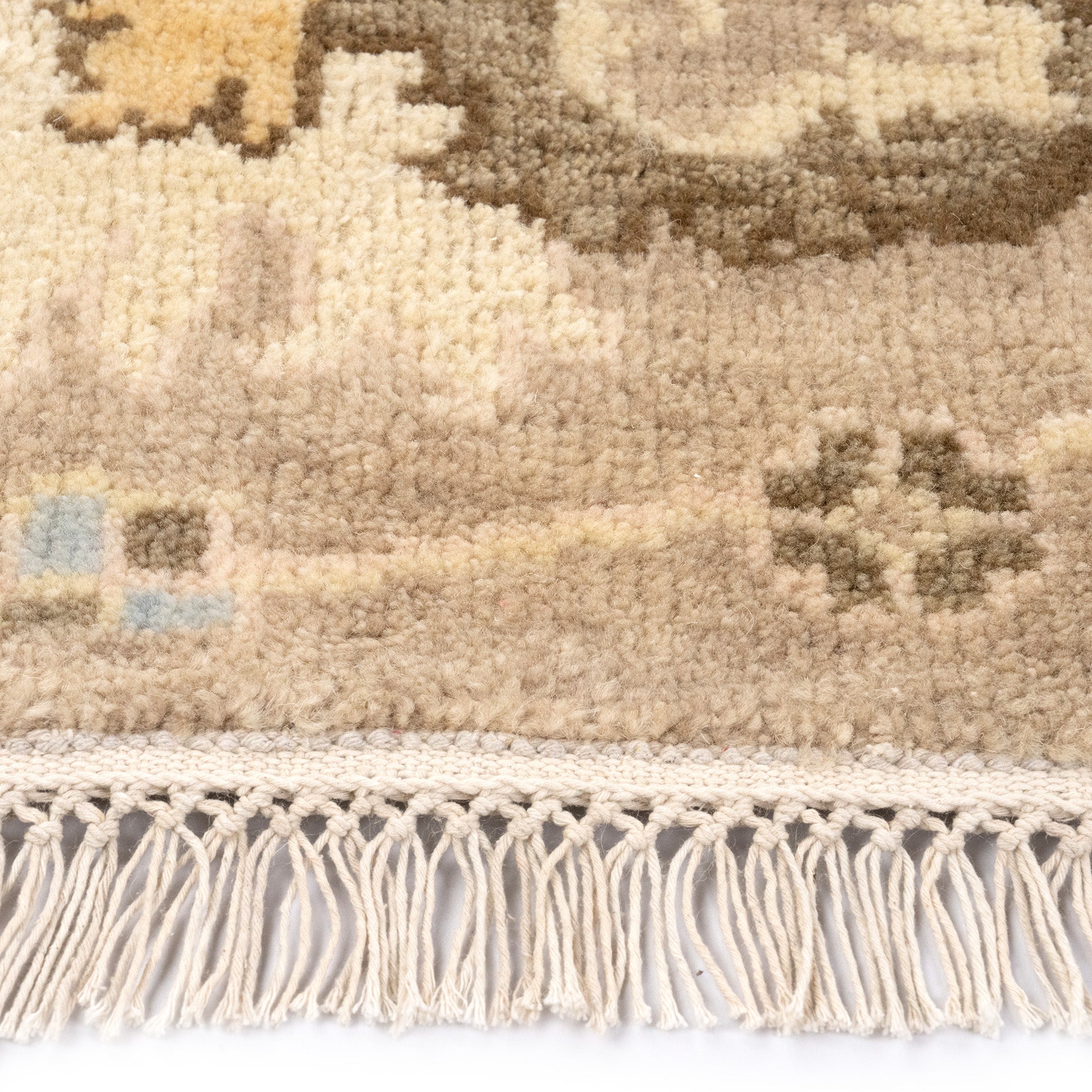 Kerrington-Newbury Natural Hand Knotted Rug Rectangle image