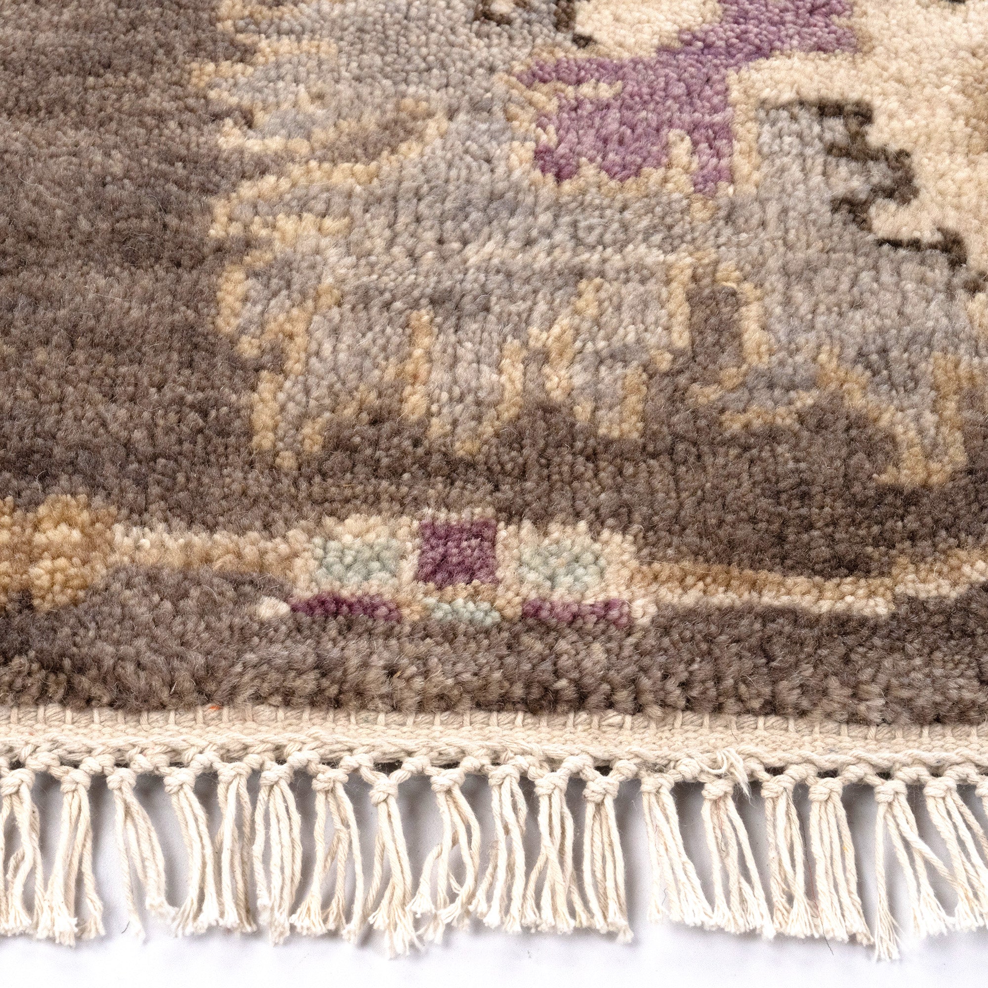 Kerrington-Newbury Mushroom Hand Knotted Rug Rectangle image
