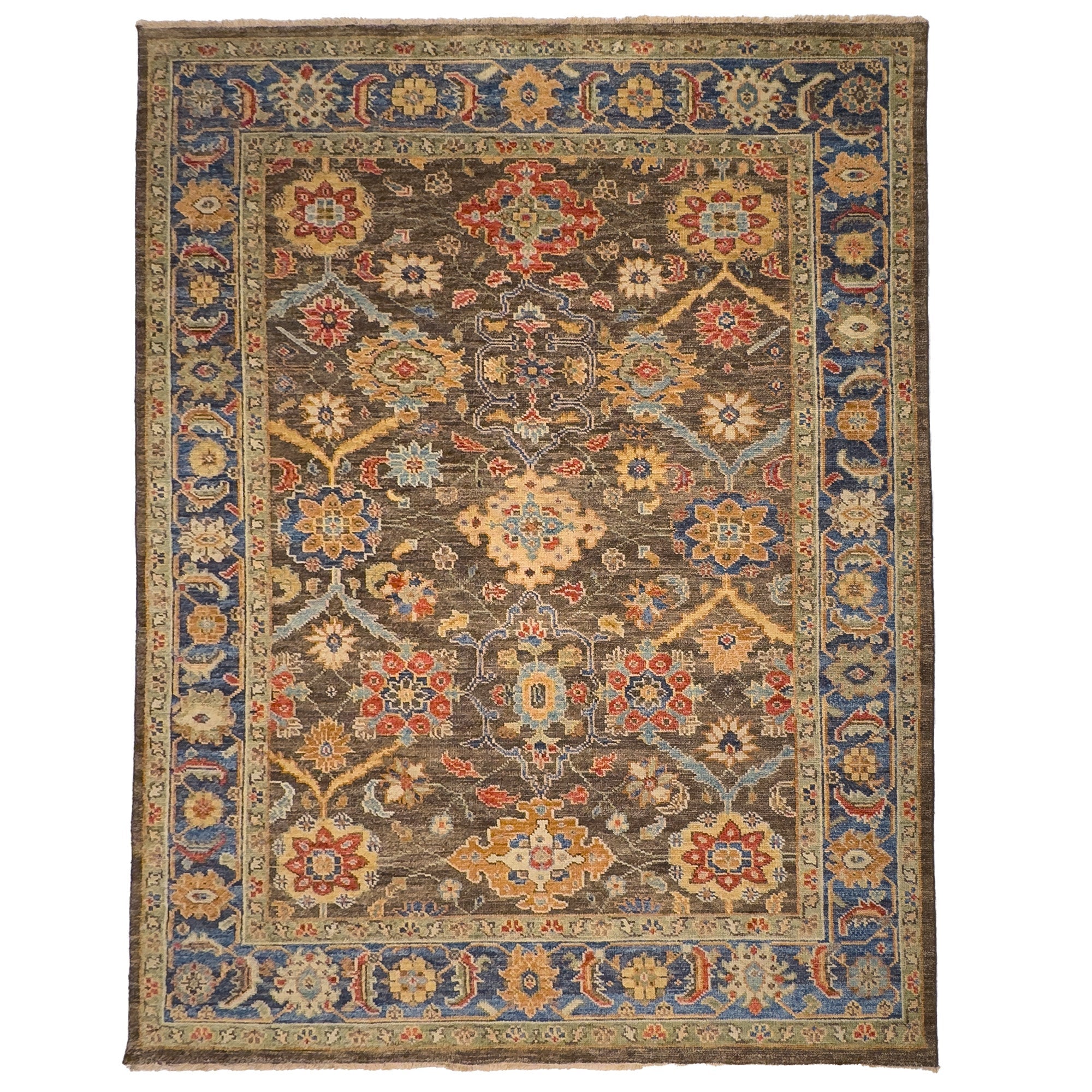 Charise-Pavan Mocha Royale Hand Knotted Rug Rectangle image