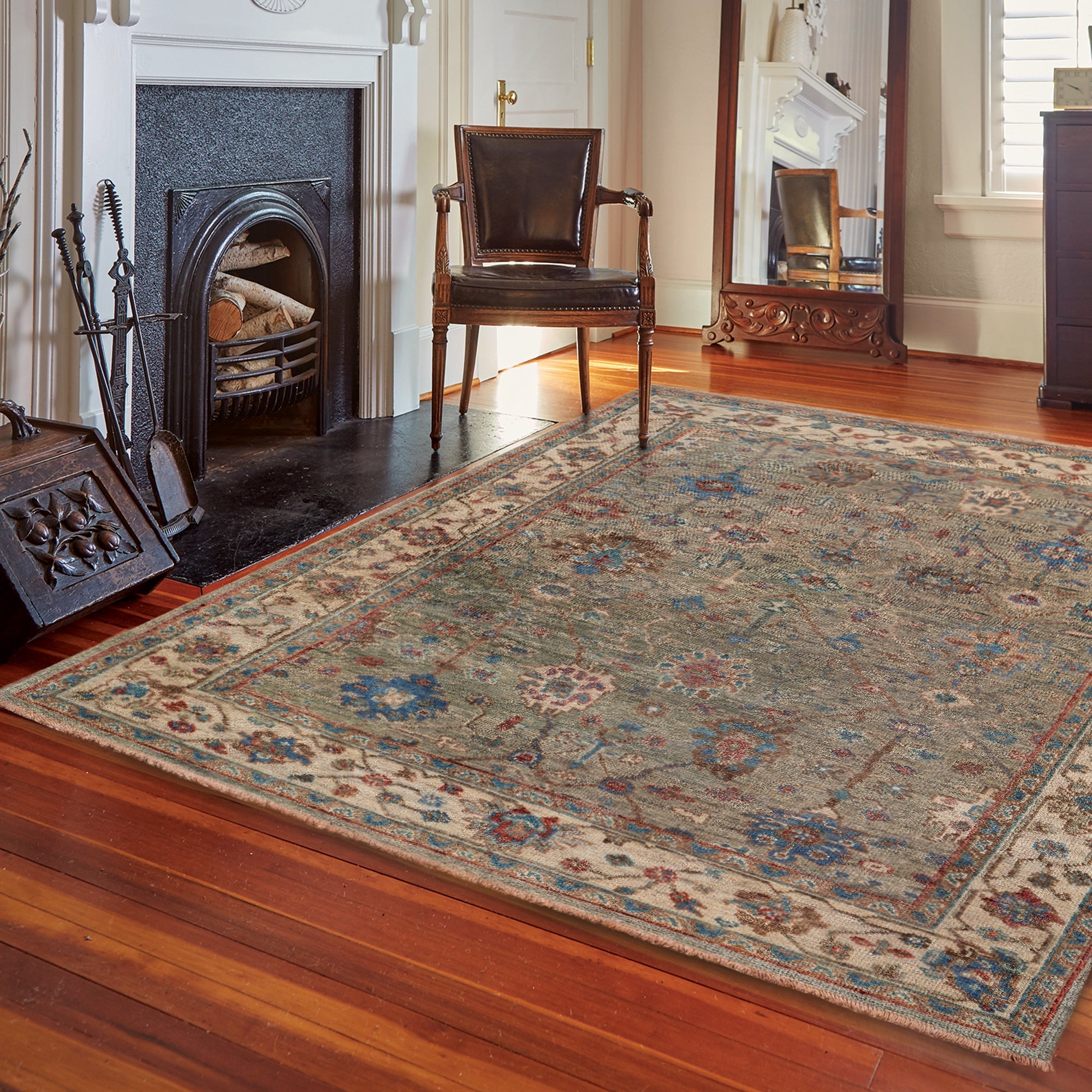 Braymore-Jackson Loden Hand Knotted Rug Rectangle image