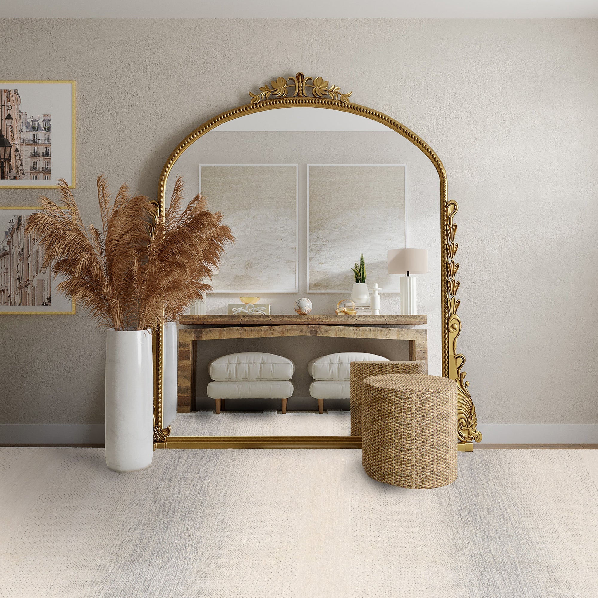 Henley Alabaster Hand Knotted Rug Rectangle image