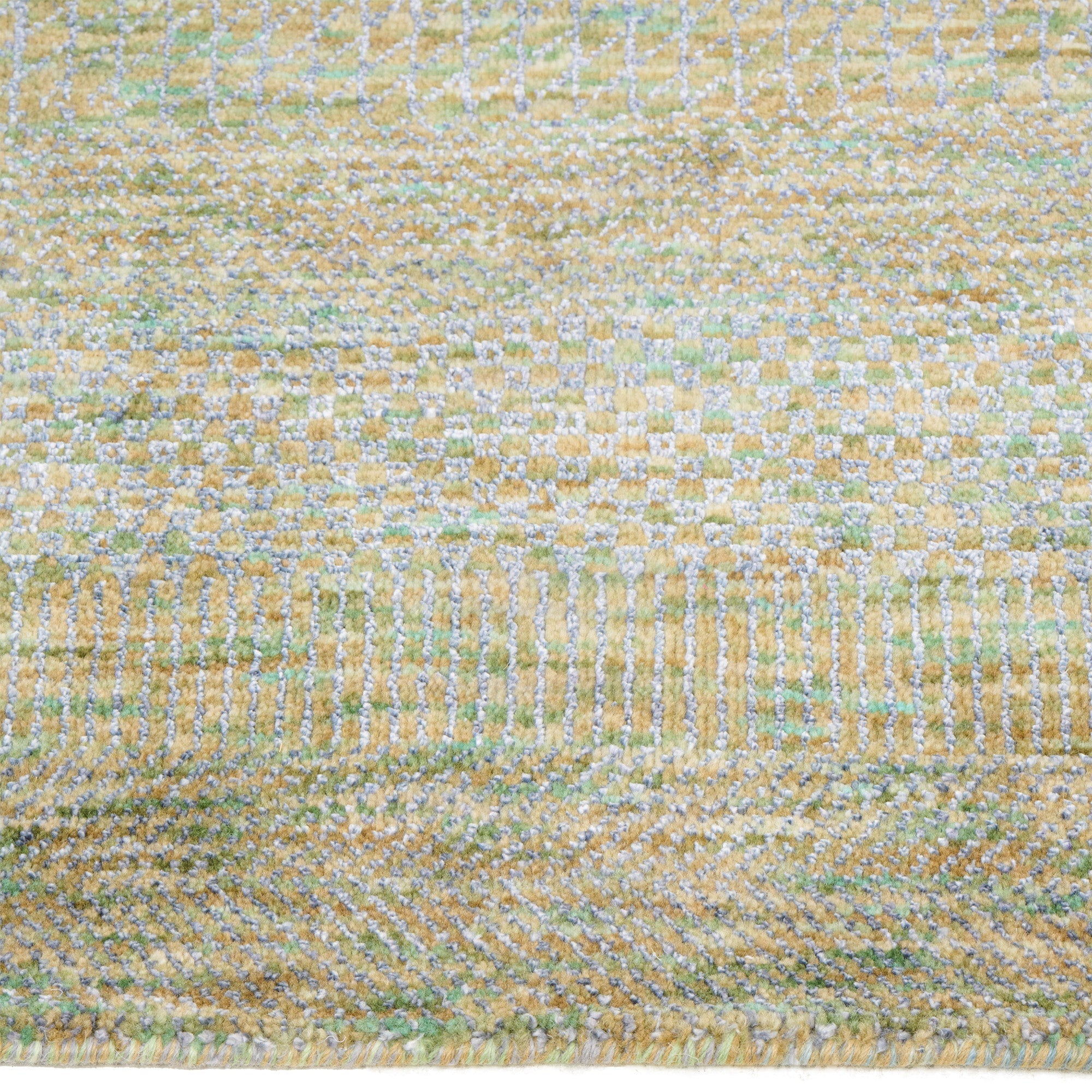 Heath Jade Hand Knotted Rug Rectangle image