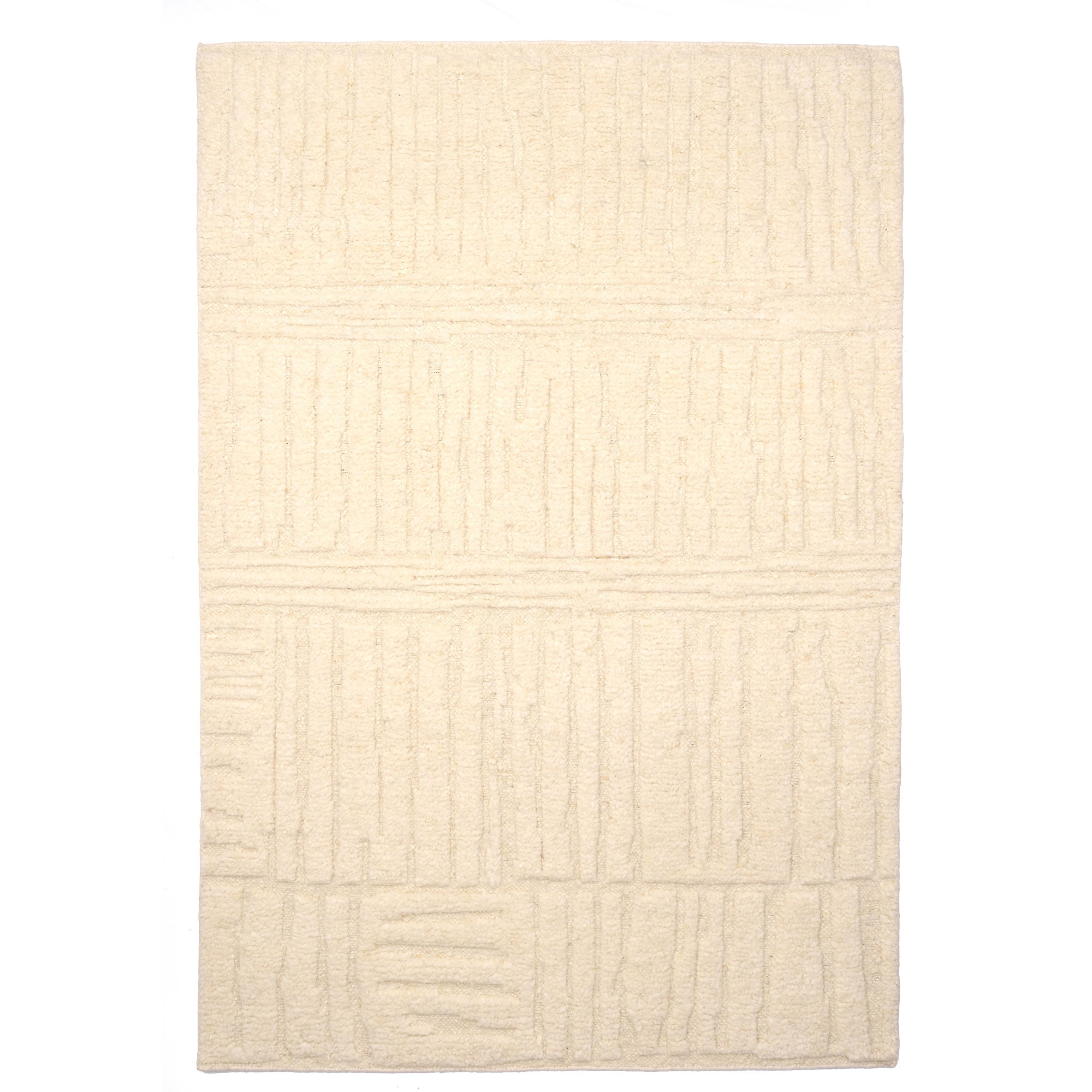 Vail Snow Hand Knotted Rug Rectangle image