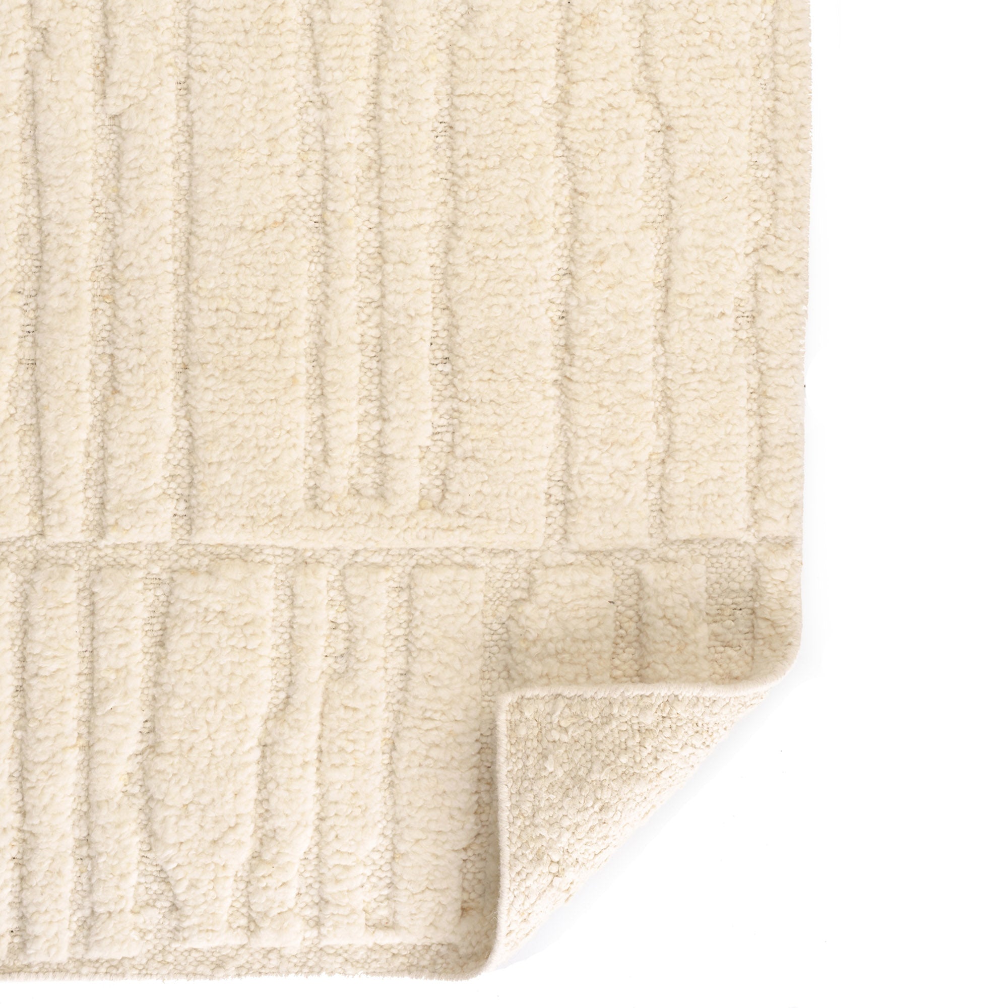Vail Snow Hand Knotted Rug Rectangle image