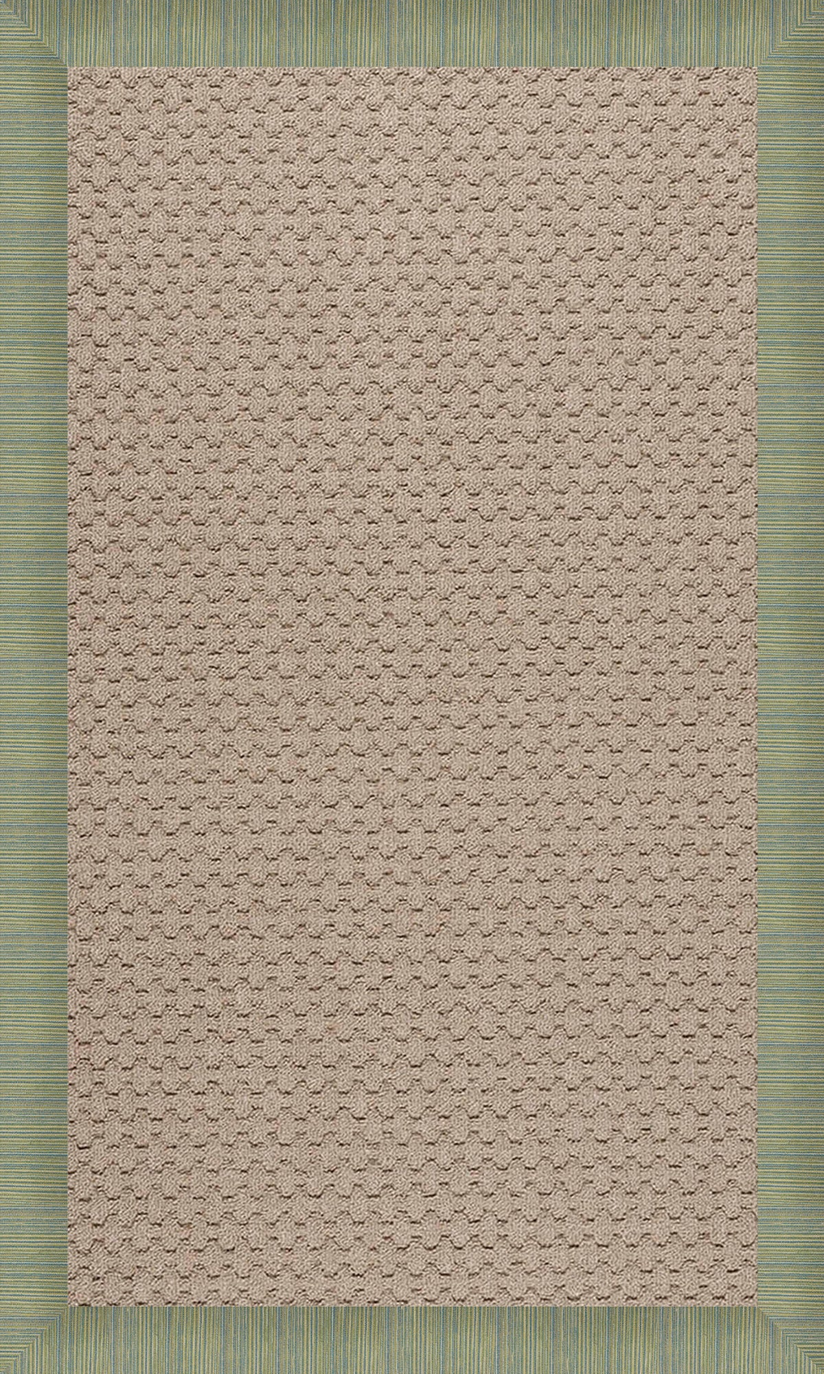 Creative Concepts-Grassy Mtn. Abaca Surf Indoor/Outdoor Bordere Rectangle image