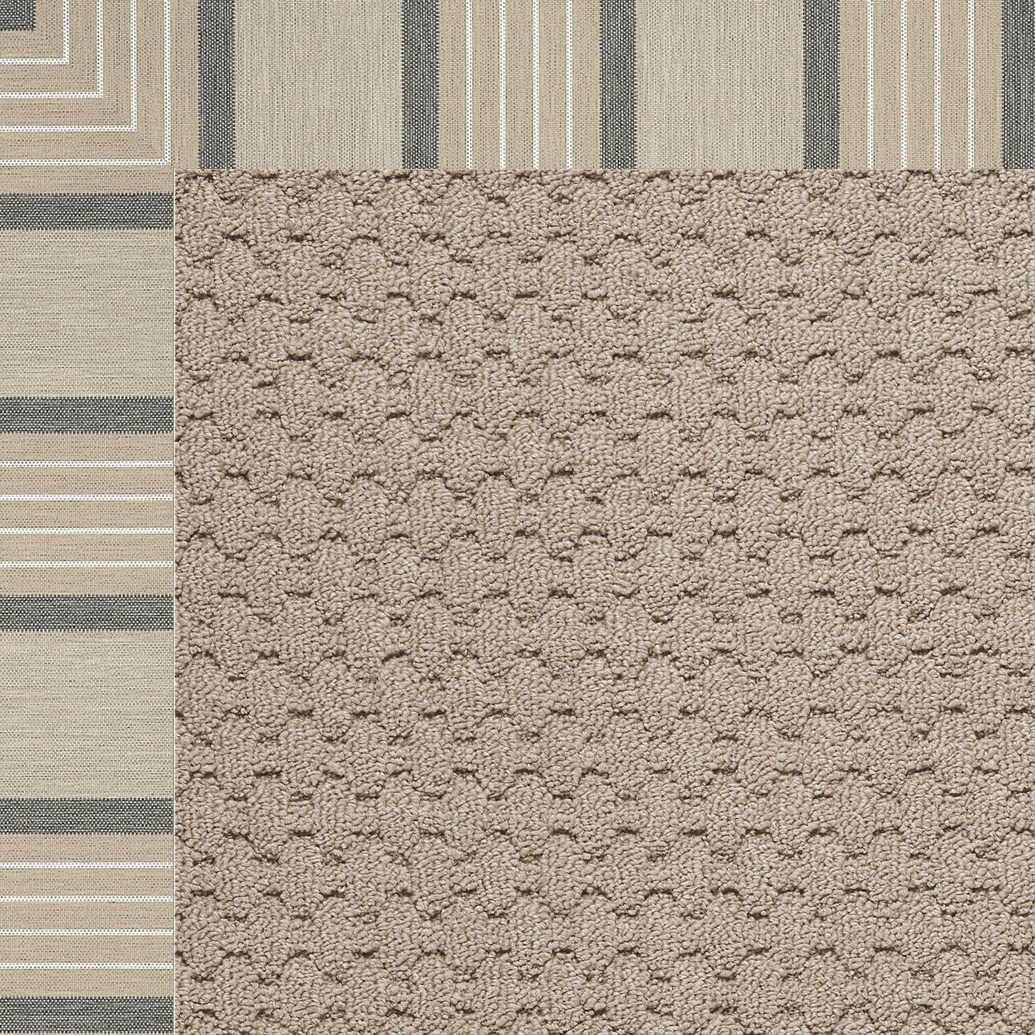 Creative Concepts-Grassy Mtn. Cove Pebble Indoor/Outdoor Bordere Rectangle image