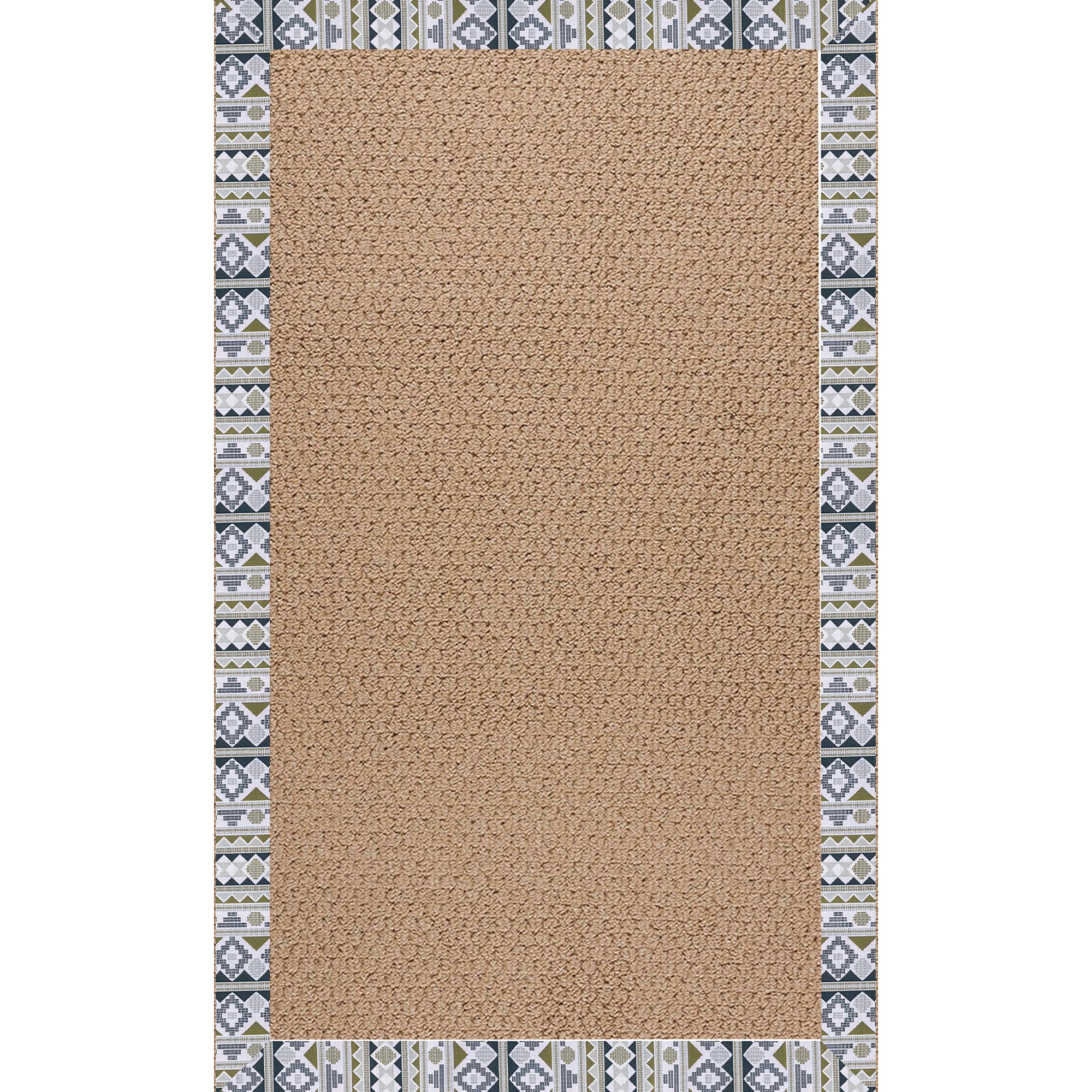 Creative Concepts-Raffia Inca Lime Indoor/Outdoor Bordere Rectangle image