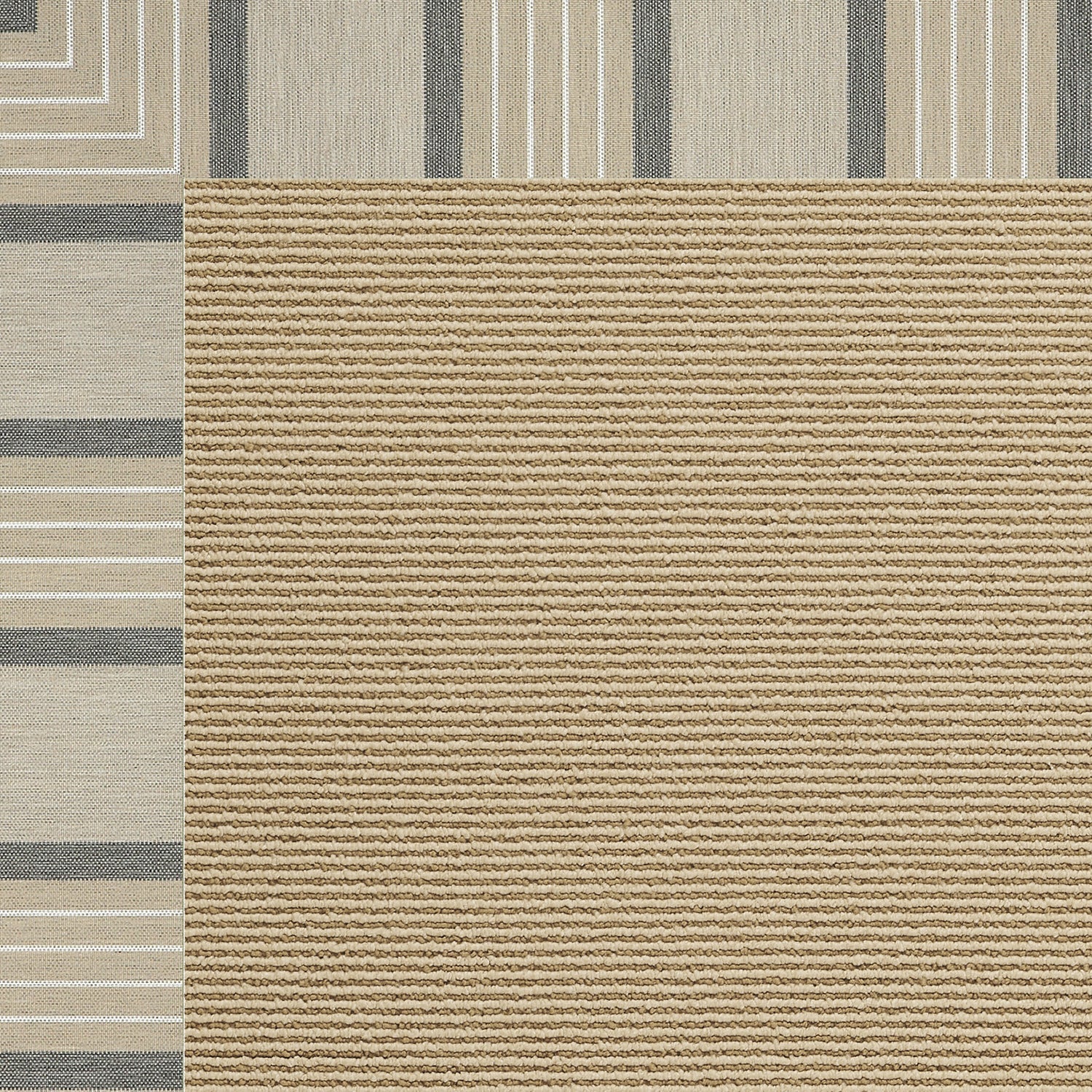 Creative Concepts-Sisal Cove Pebble Indoor/Outdoor Bordere Rectangle image