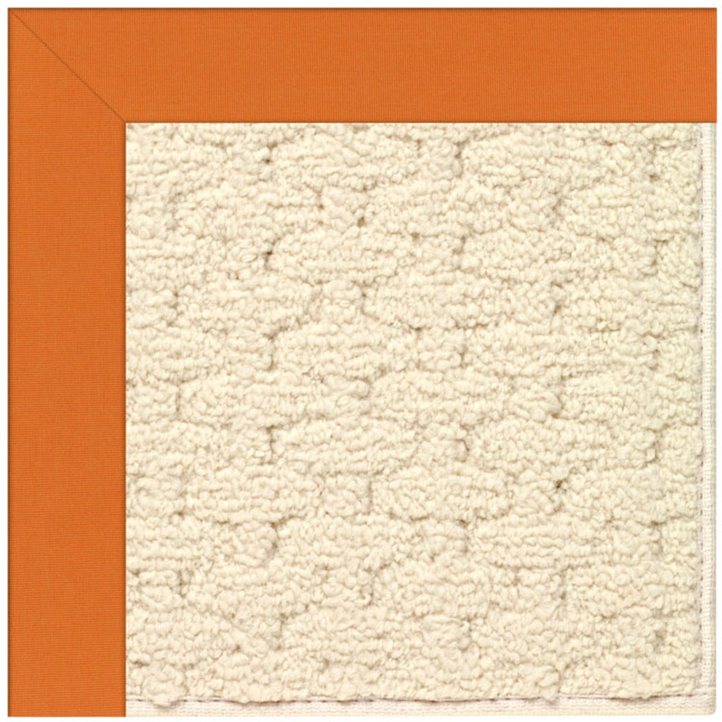 Creative Concepts-Sugar Mtn. Canvas Tangerine Indoor/Outdoor Bordere Octagon image